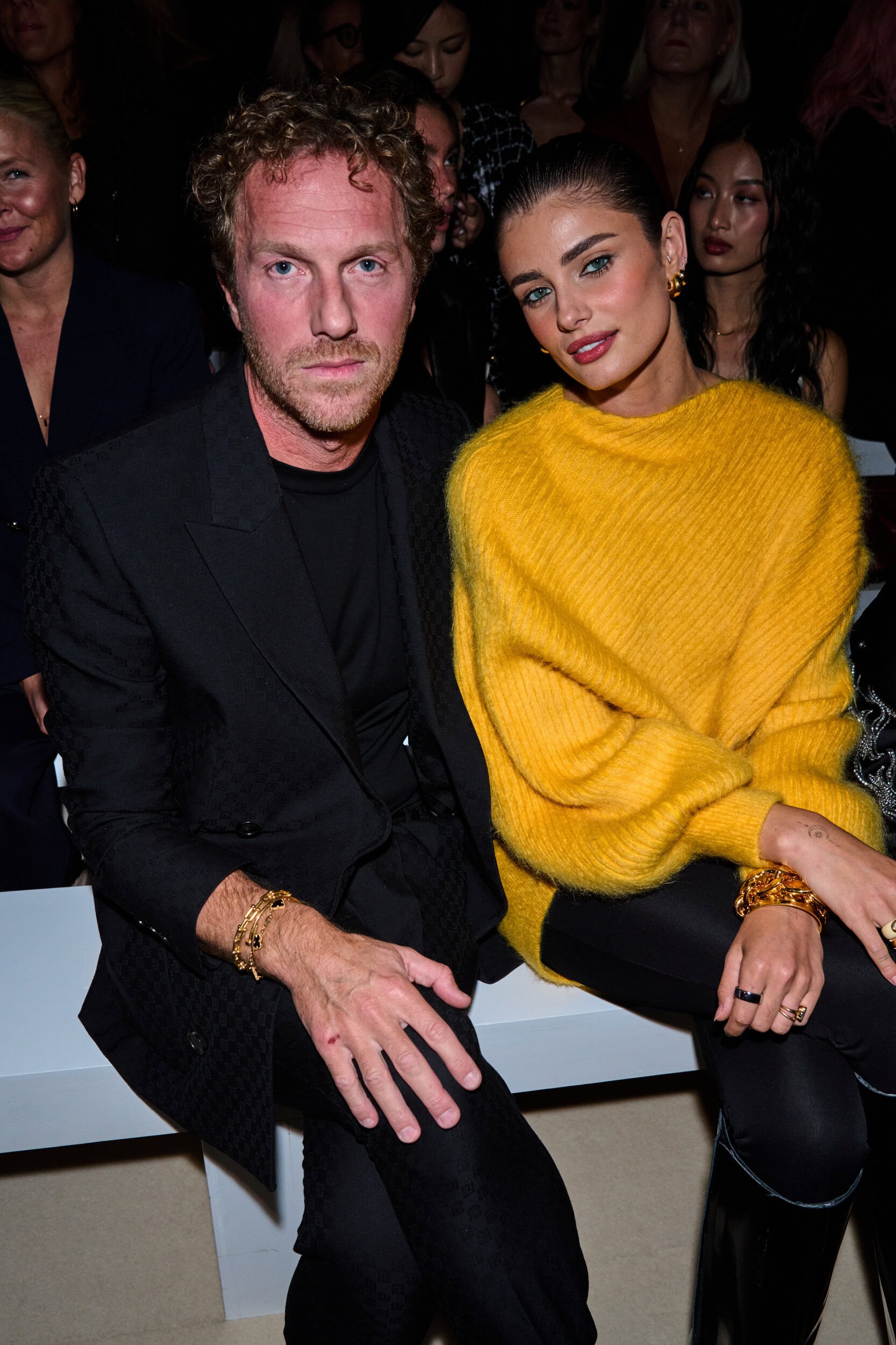 Balmain Spring 2026 Fashion Show Front Row