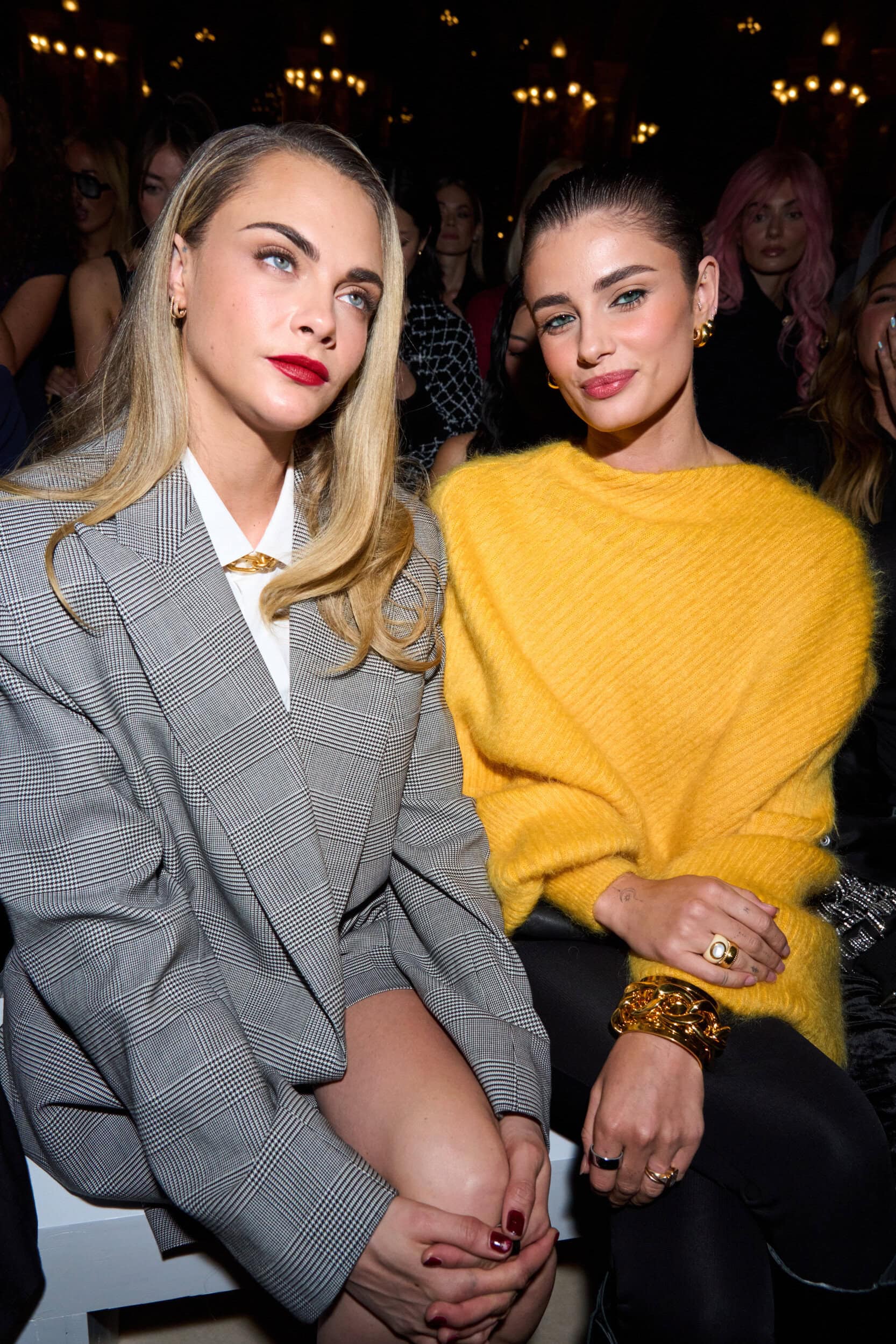 Balmain Spring 2026 Fashion Show Front Row