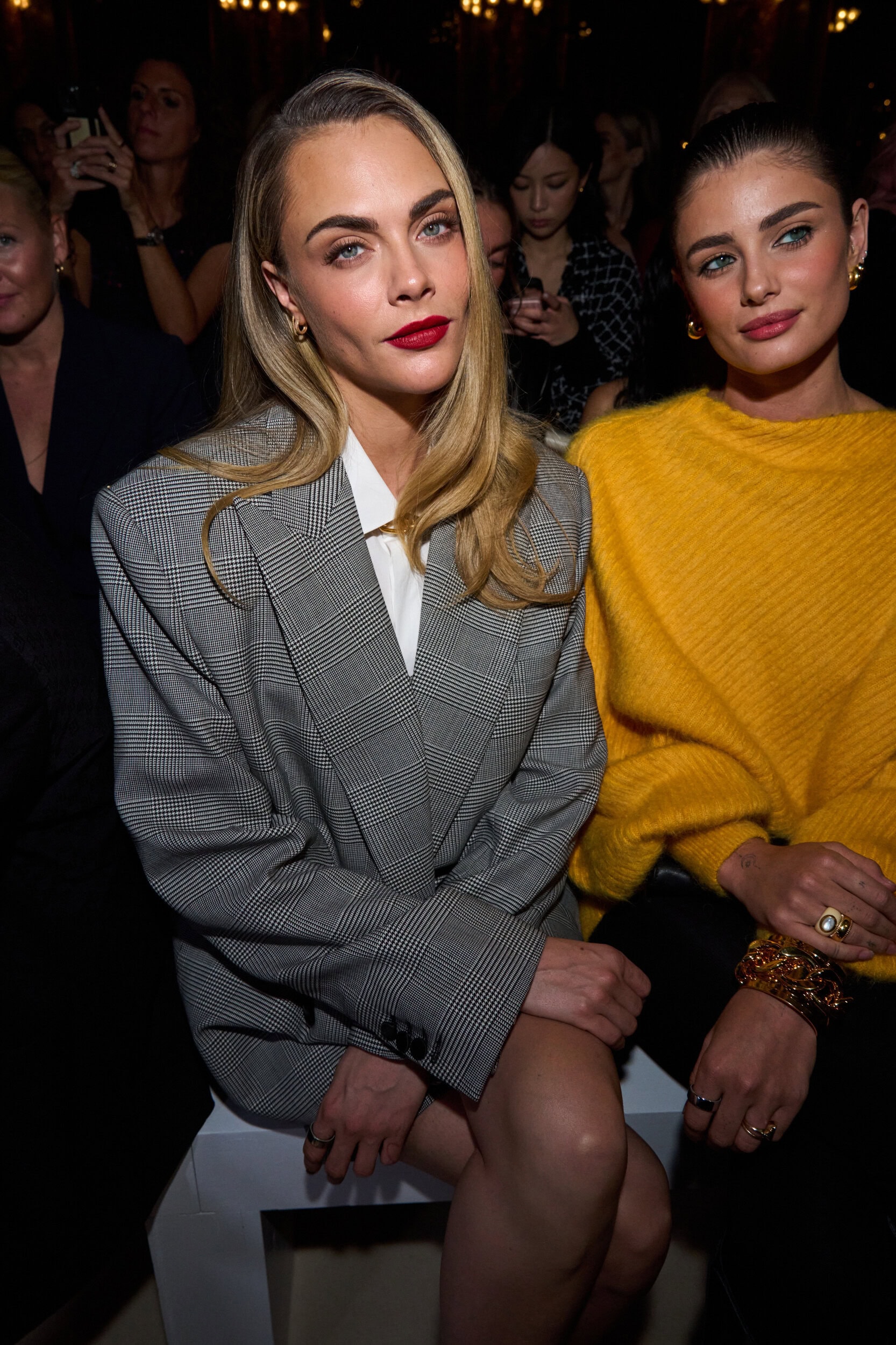 Balmain Spring 2026 Fashion Show Front Row