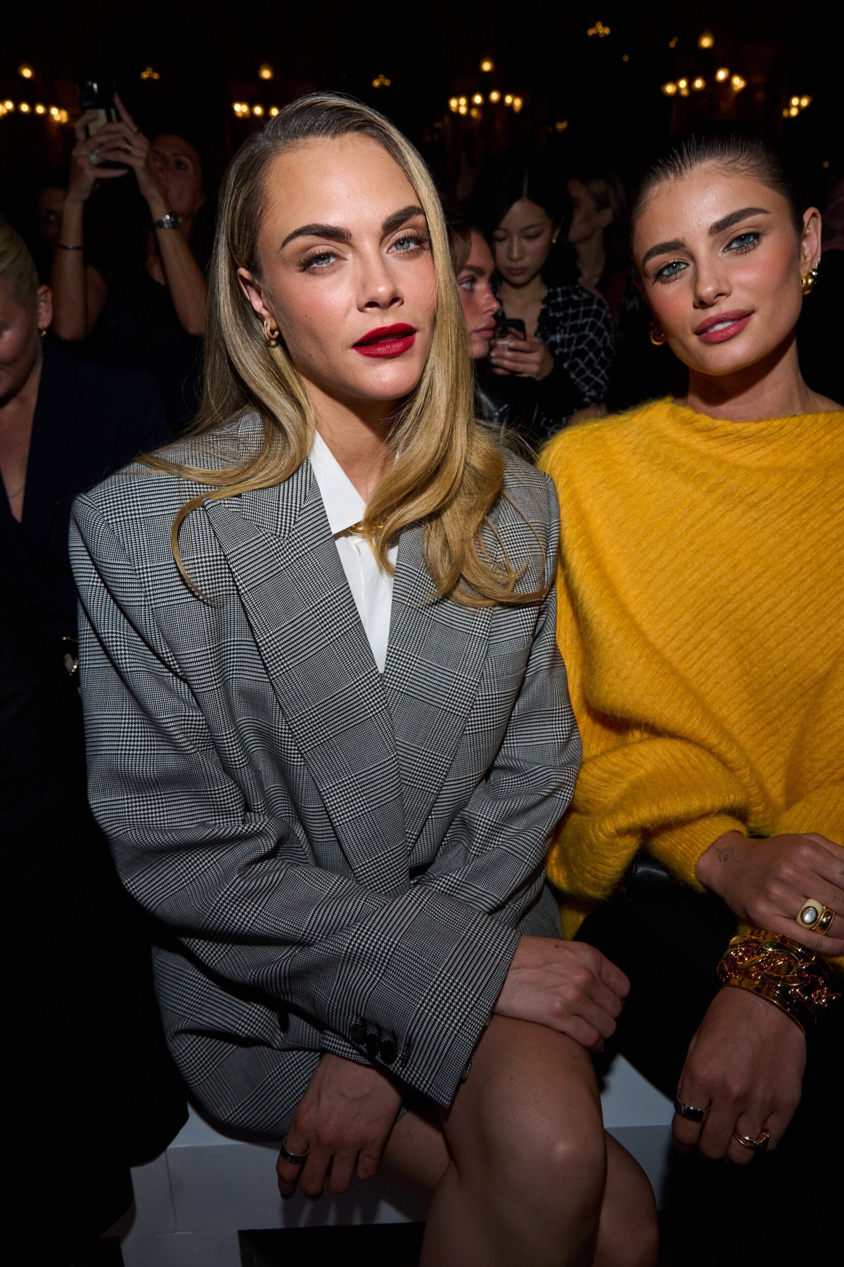 Balmain Spring 2026 Fashion Show Front Row