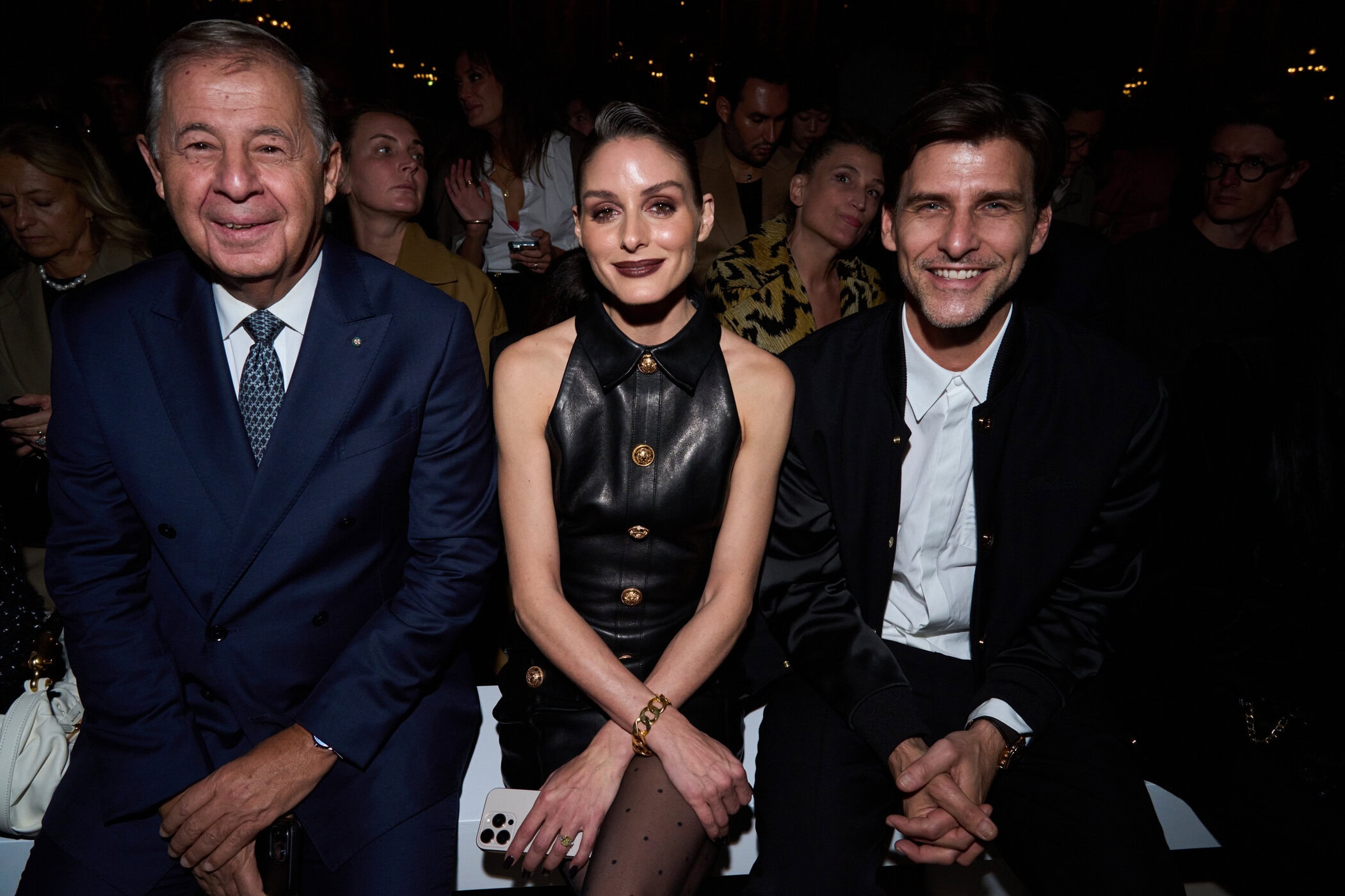 Balmain Spring 2026 Fashion Show Front Row