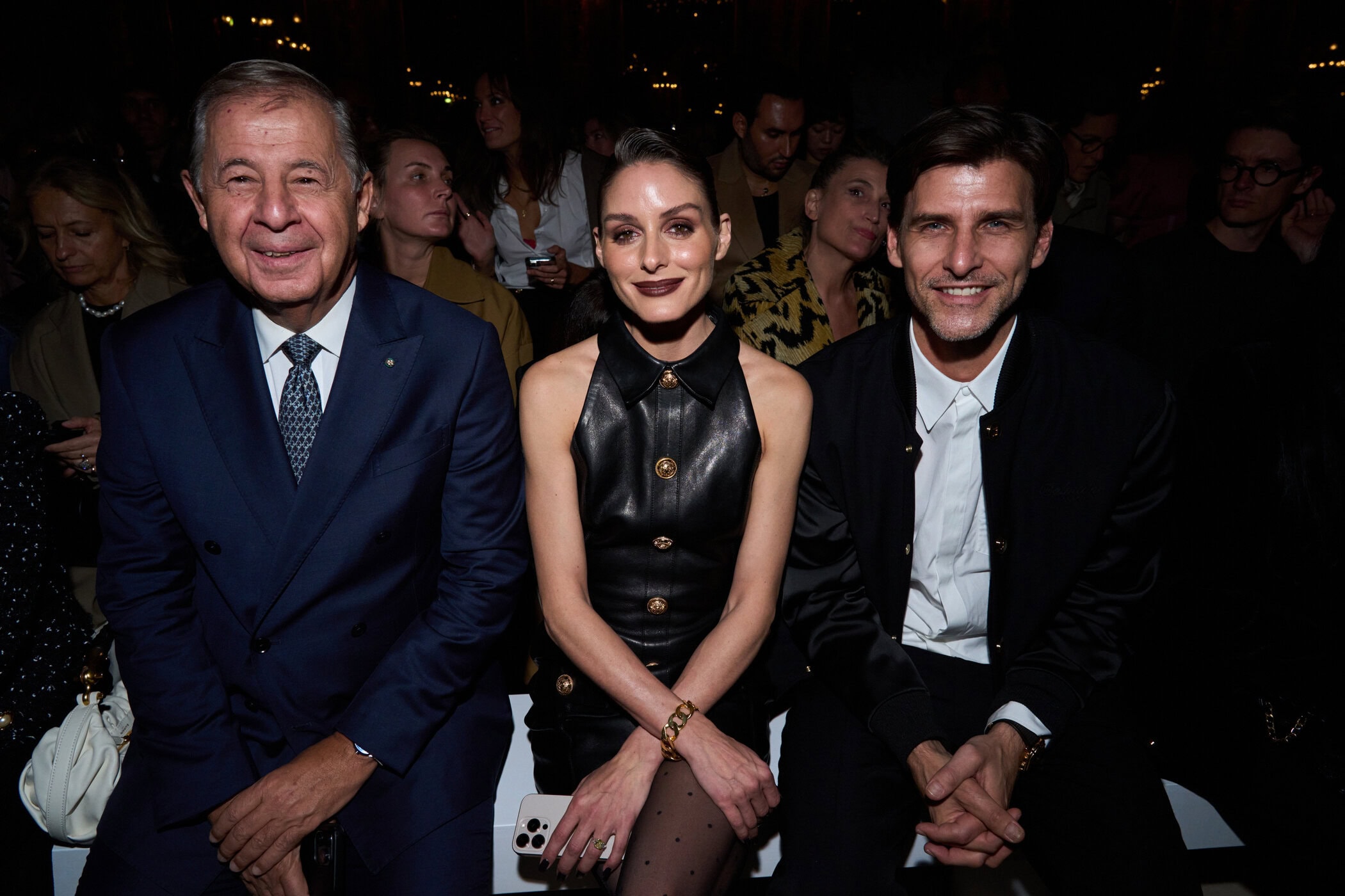 Balmain Spring 2026 Fashion Show Front Row