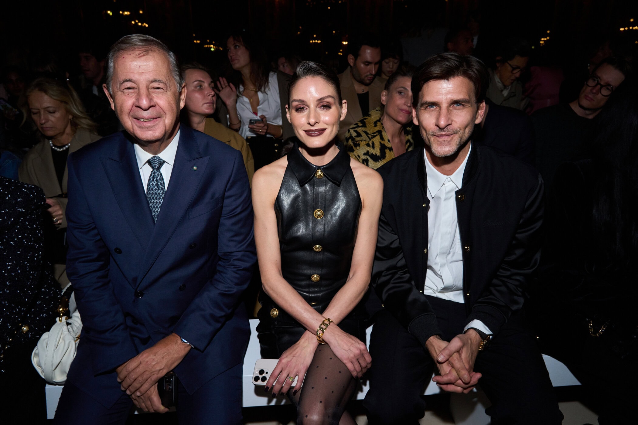Balmain Spring 2026 Fashion Show Front Row