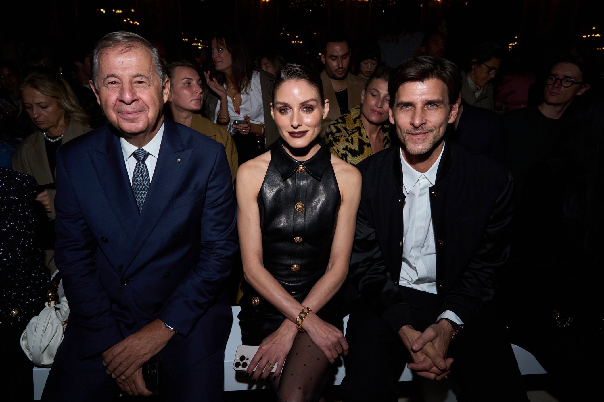 Balmain Spring 2026 Fashion Show Front Row