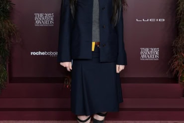 Billie Eilish wears Miu Miu to The WSJ Magazine 2025 Innovator Awards at MOMA