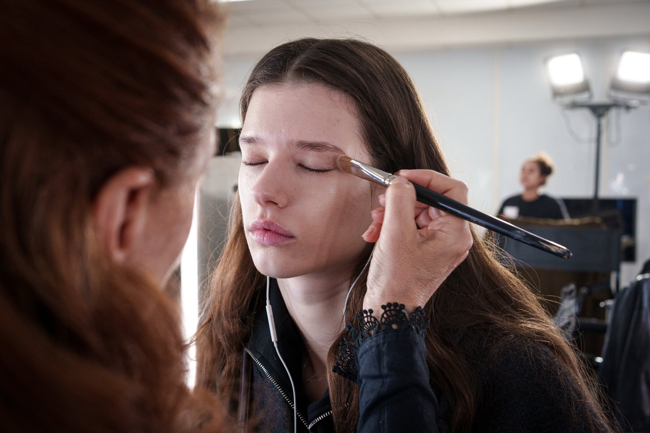 Magda Butrym Spring 2026 Fashion Show Backstage