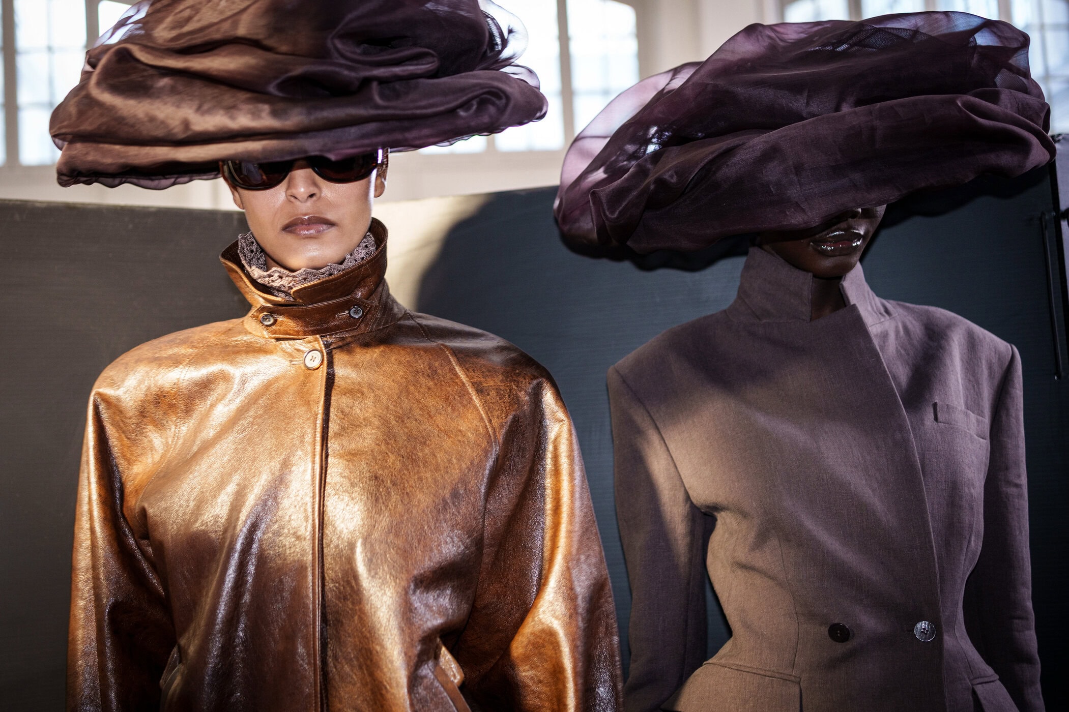 Magda Butrym Spring 2026 Fashion Show Backstage