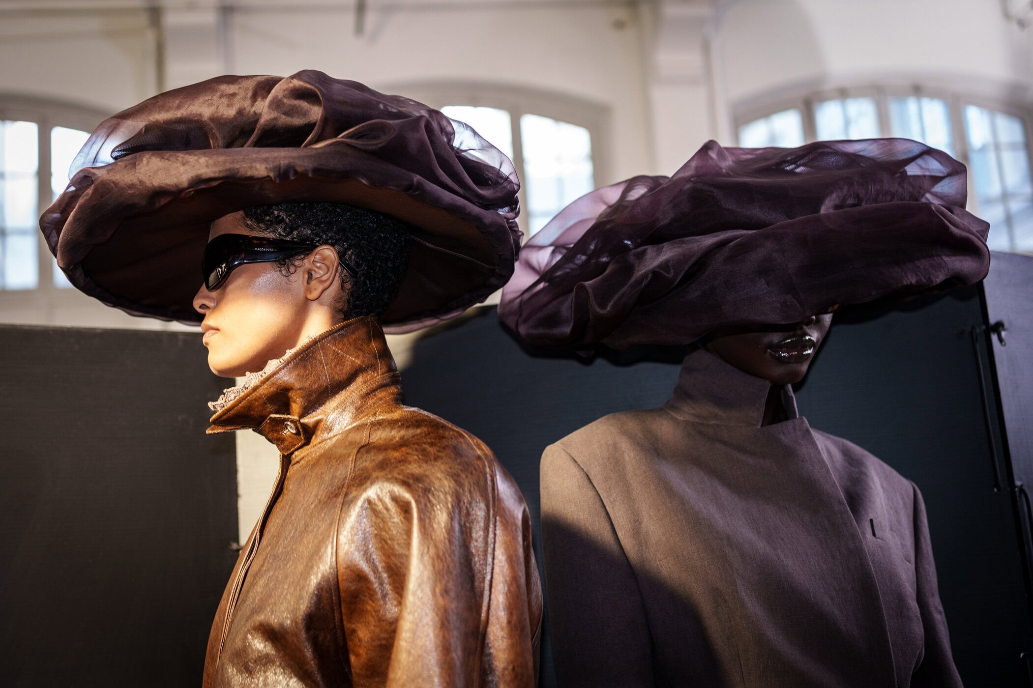 Magda Butrym Spring 2026 Fashion Show Backstage