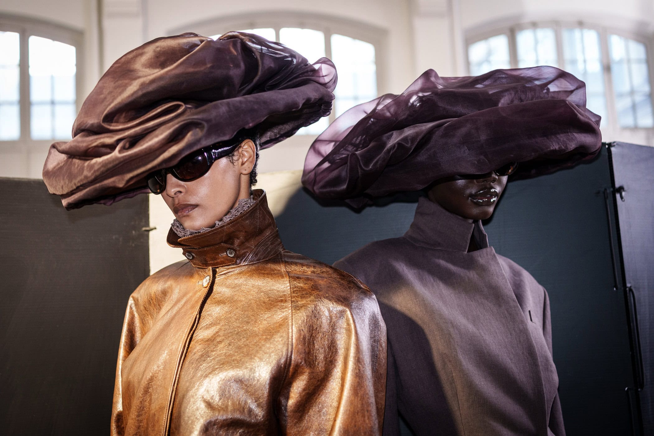 Magda Butrym Spring 2026 Fashion Show Backstage