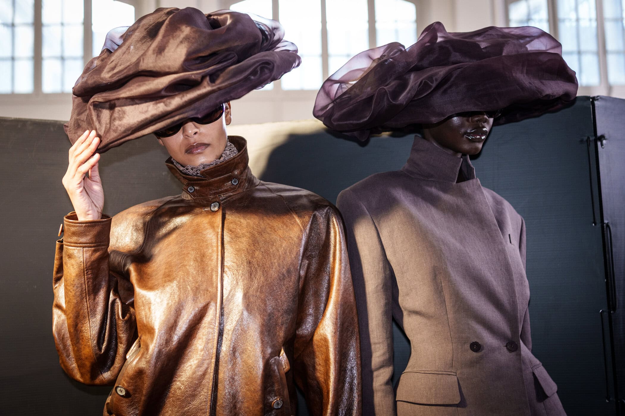 Magda Butrym Spring 2026 Fashion Show Backstage