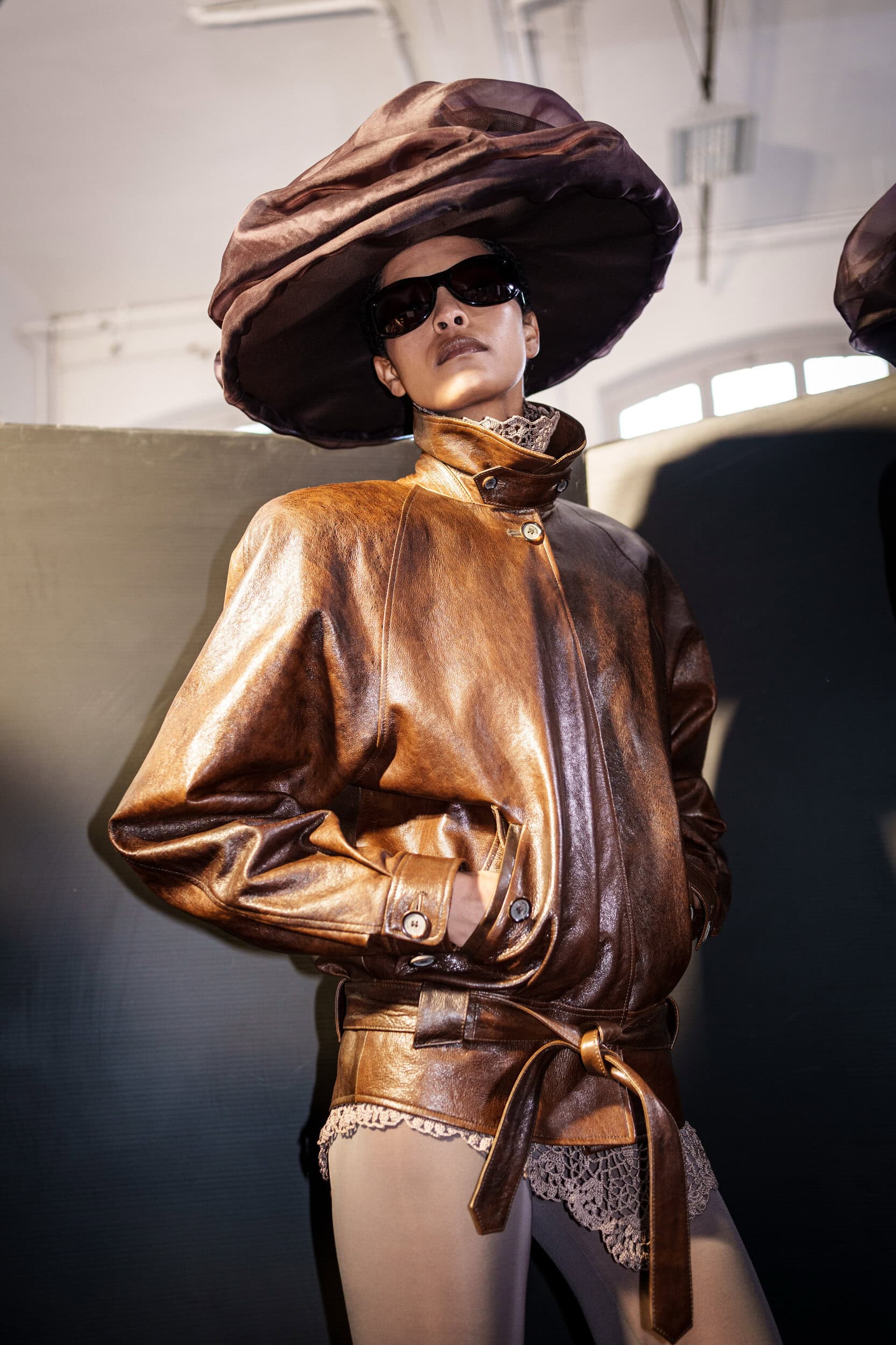 Magda Butrym Spring 2026 Fashion Show Backstage