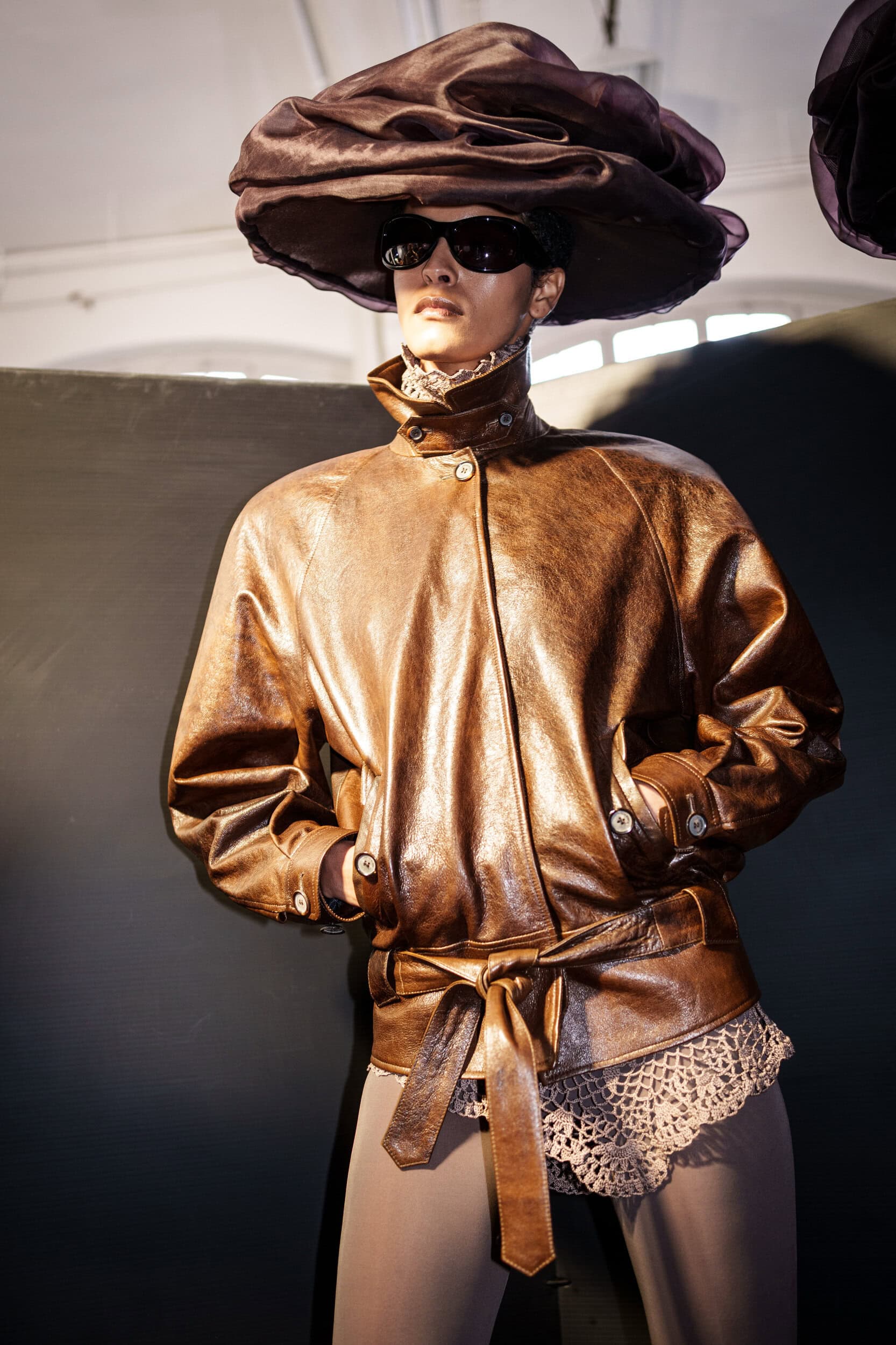 Magda Butrym Spring 2026 Fashion Show Backstage