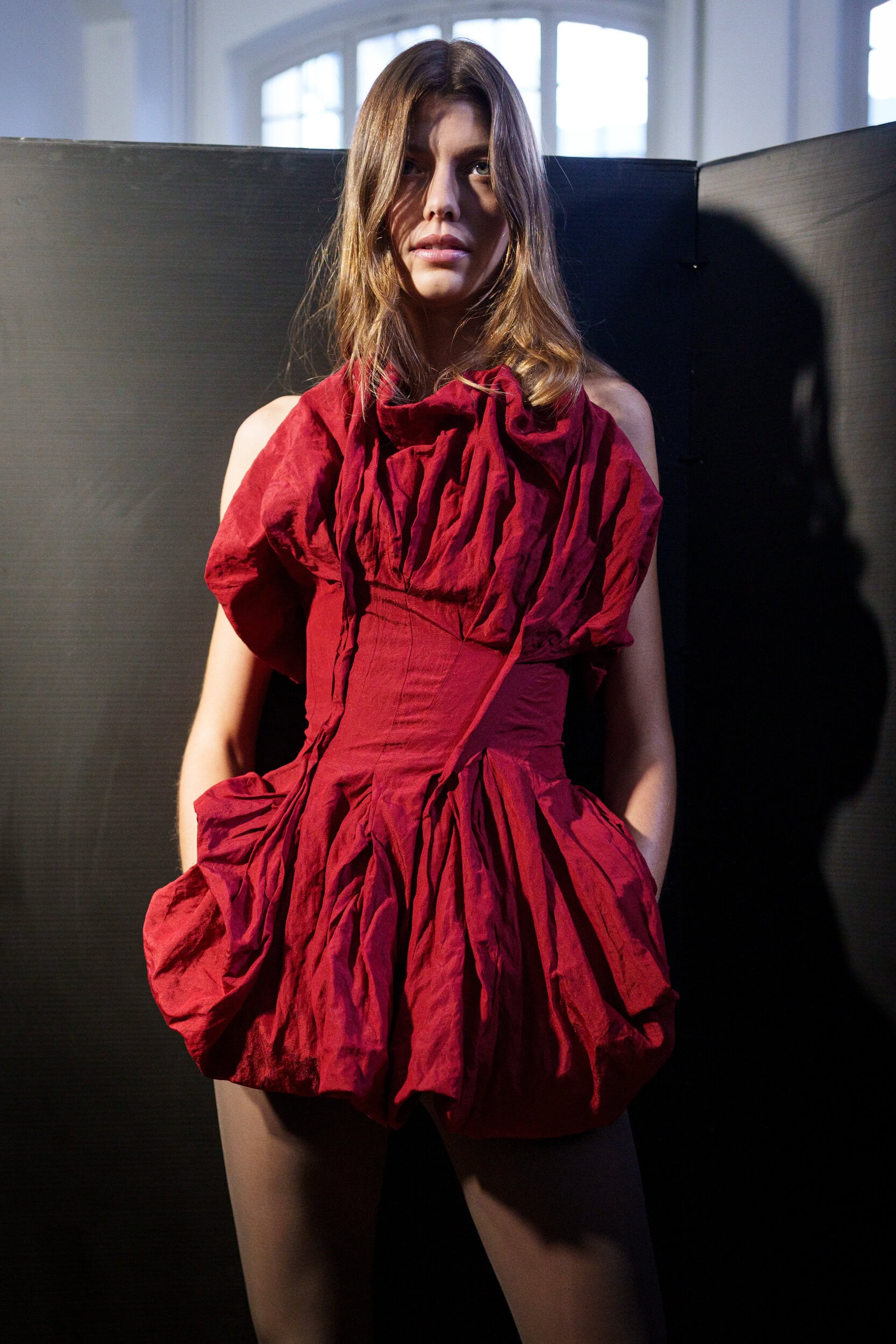 Magda Butrym Spring 2026 Fashion Show Backstage