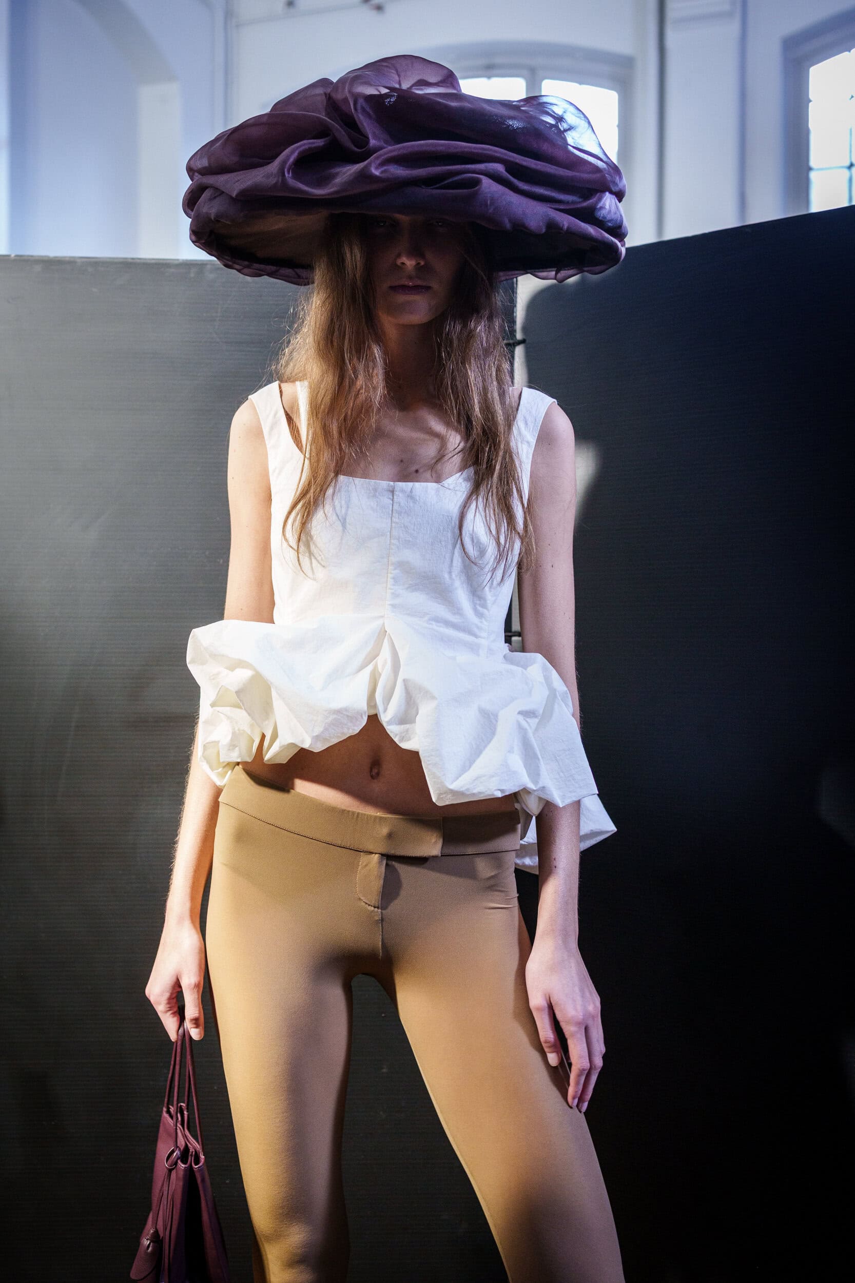 Magda Butrym Spring 2026 Fashion Show Backstage