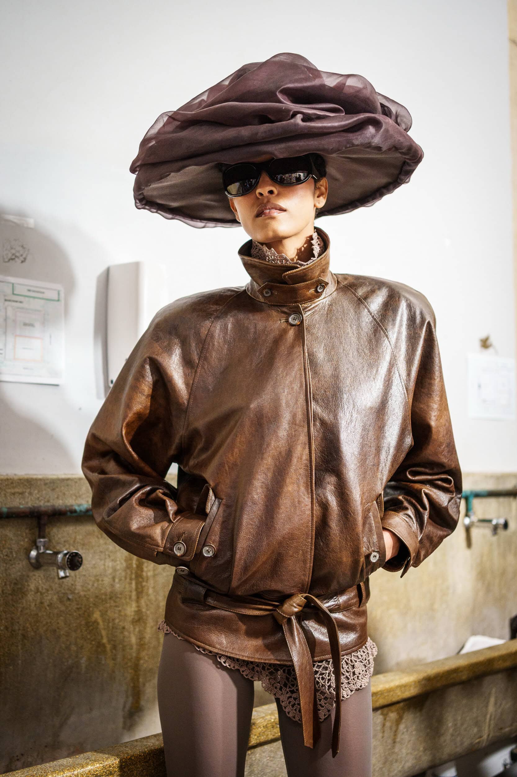 Magda Butrym Spring 2026 Fashion Show Backstage