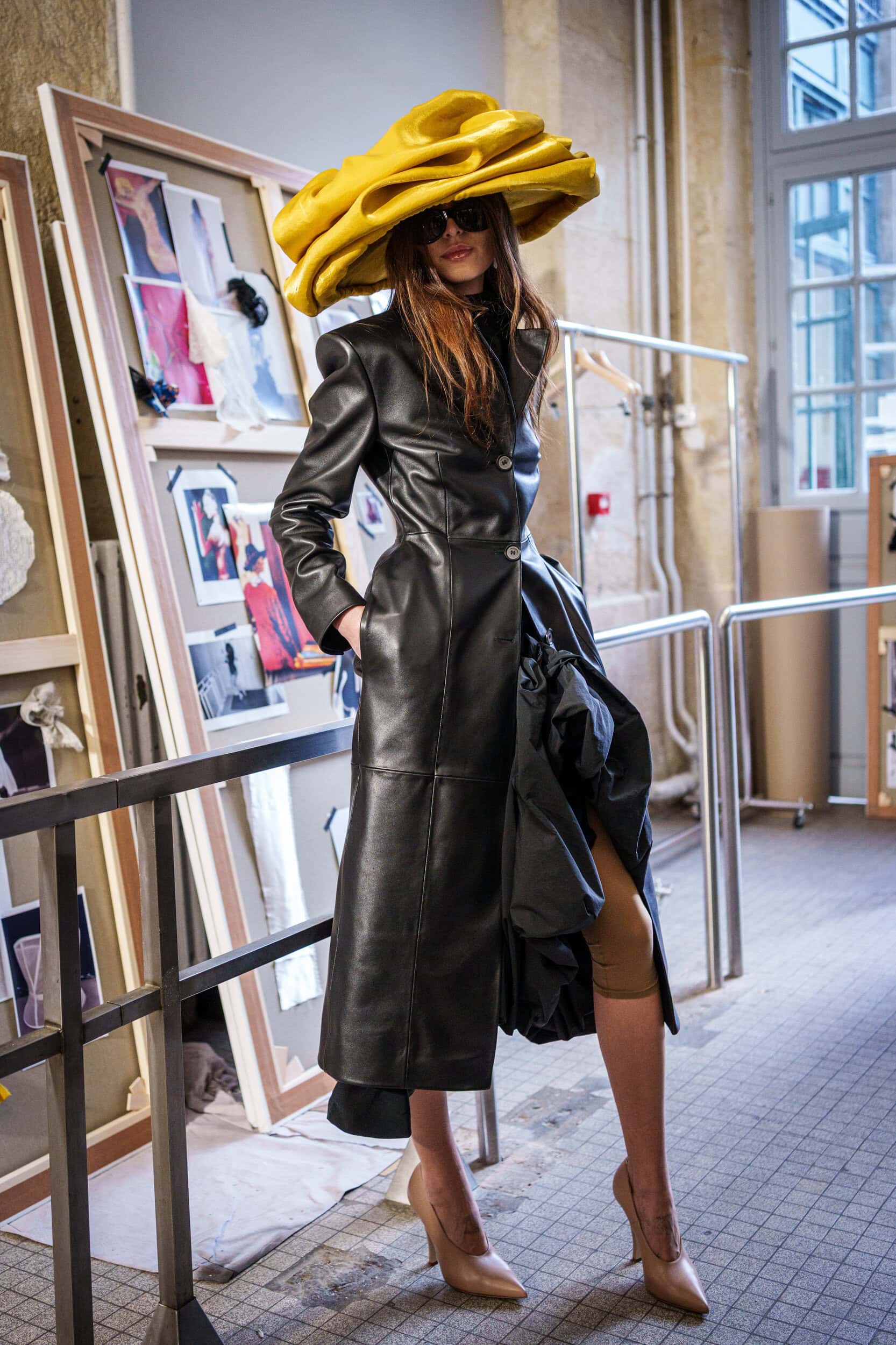 Magda Butrym Spring 2026 Fashion Show Backstage