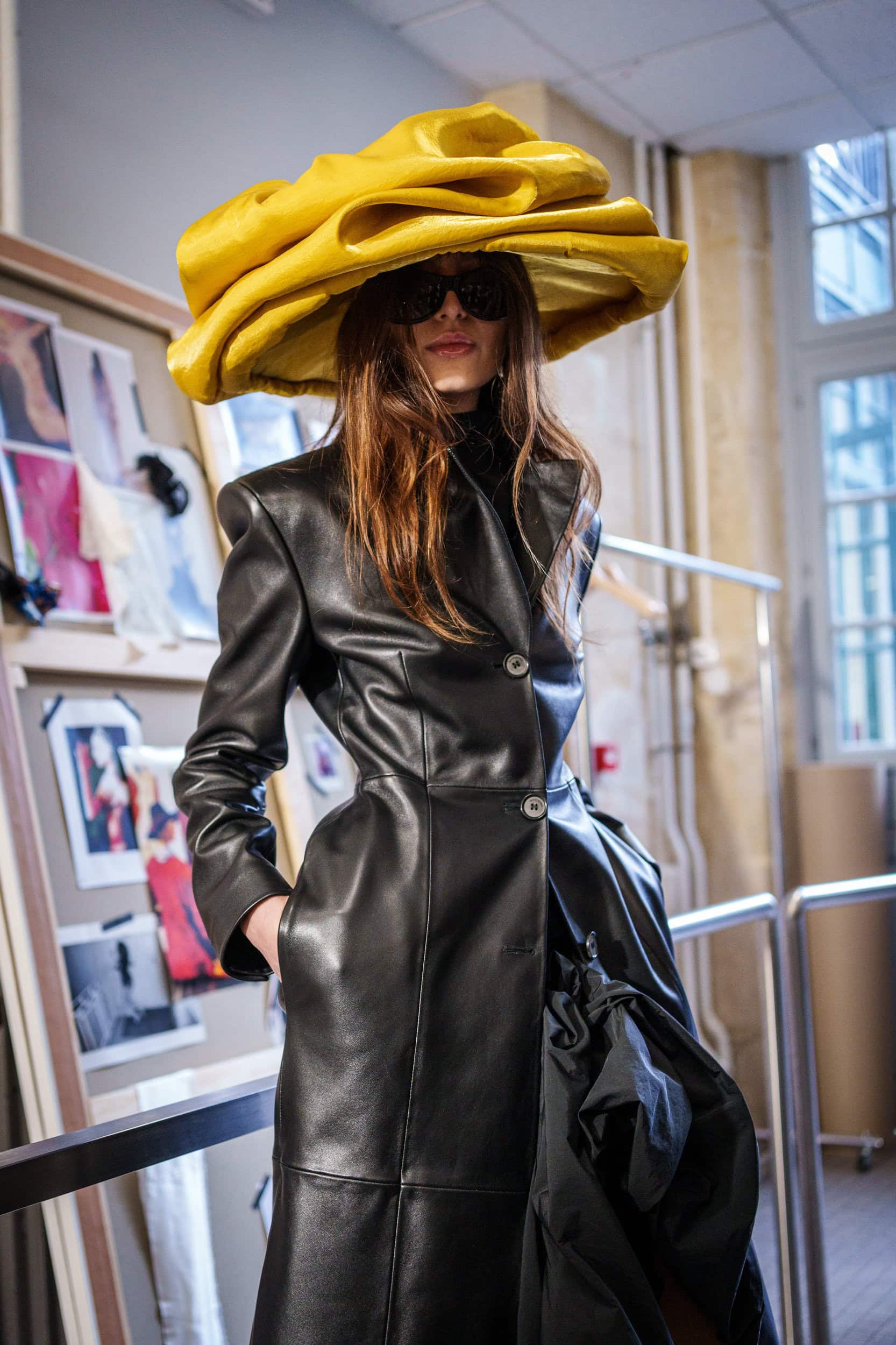 Magda Butrym Spring 2026 Fashion Show Backstage