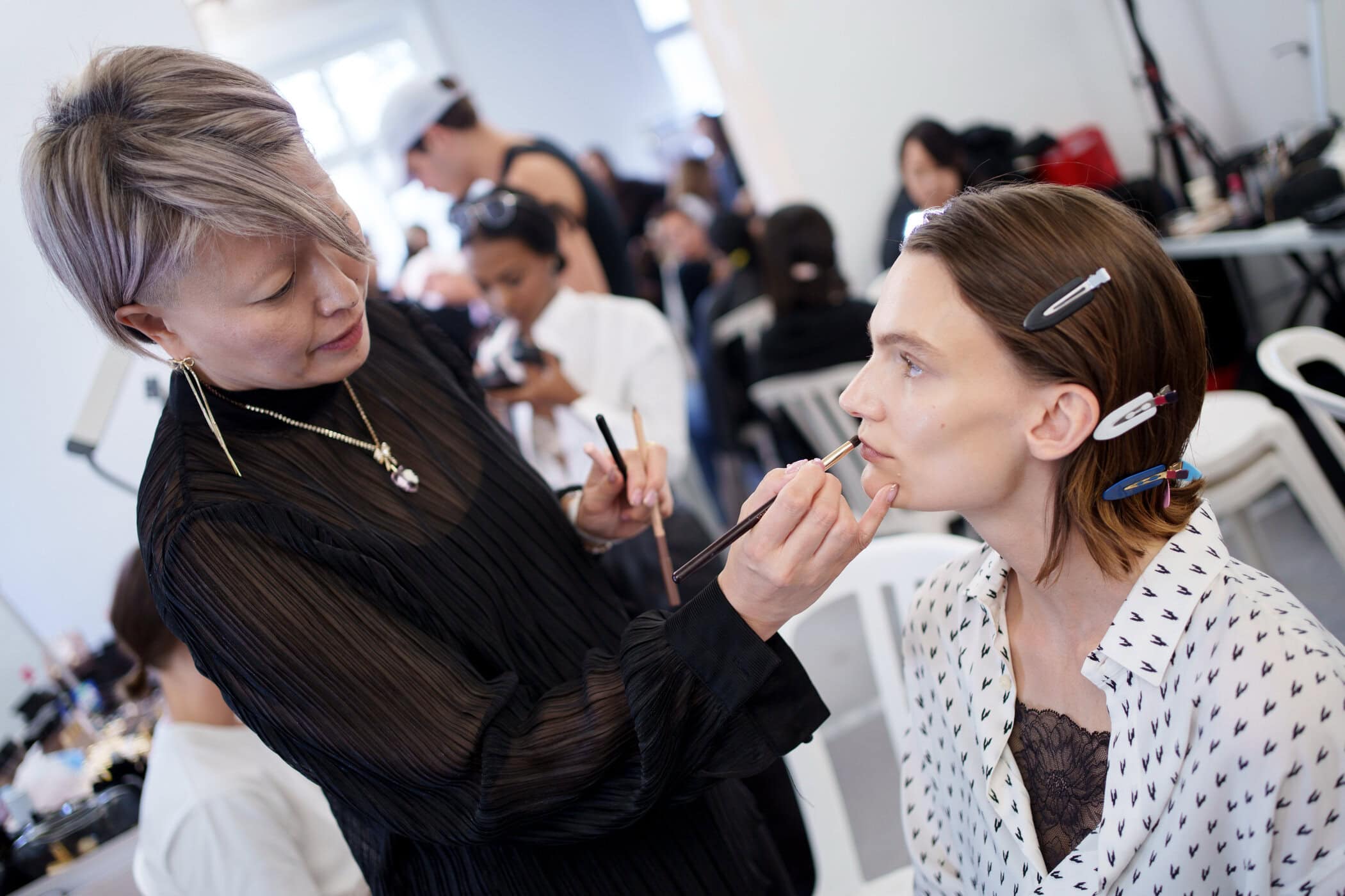 Carven Spring 2026 Fashion Show Backstage