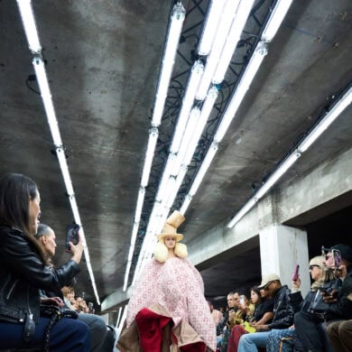 Comme Des Garcons Spring 2026 Fashion Show Atmosphere