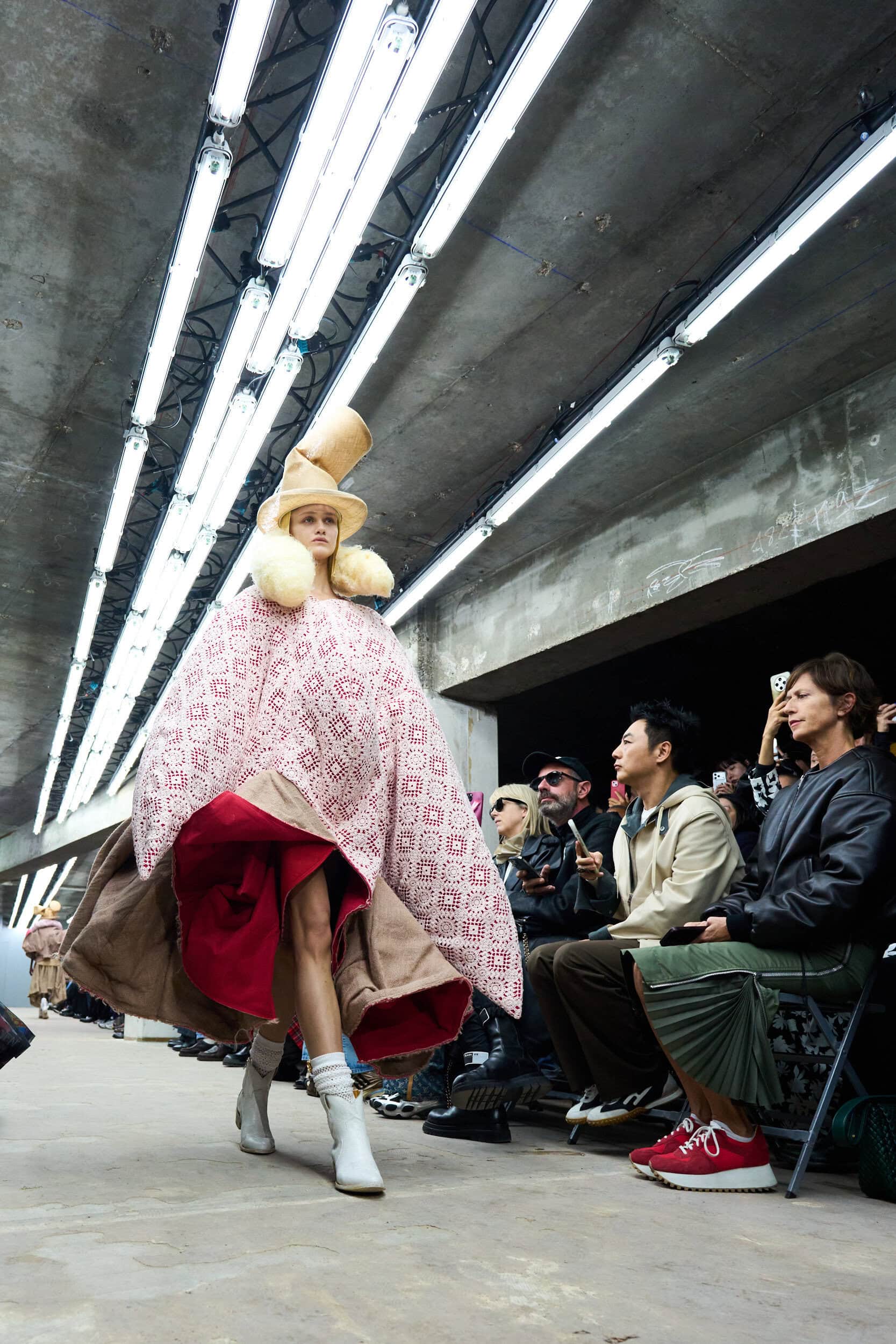 Comme Des Garcons Spring 2026 Fashion Show Atmosphere