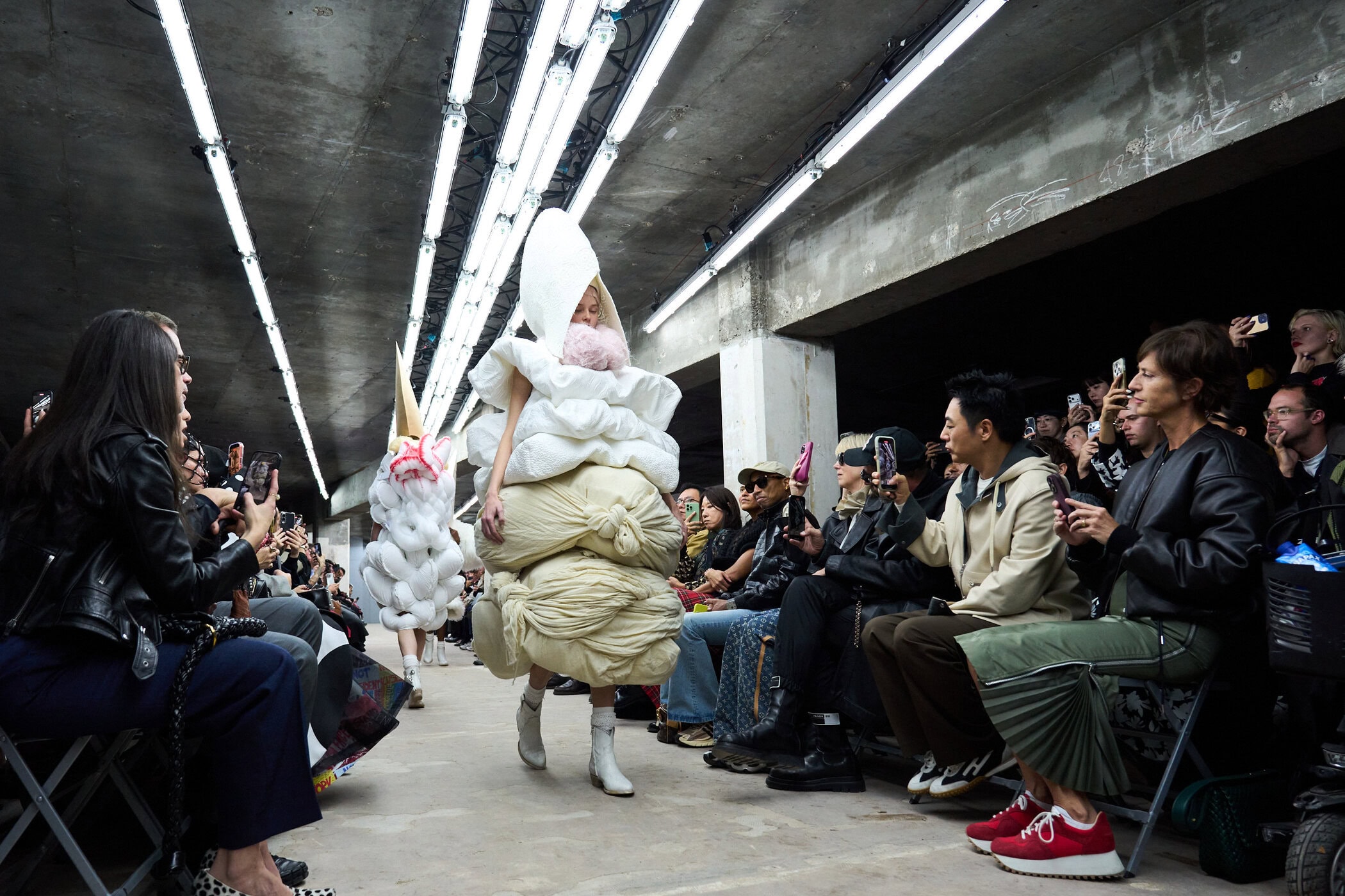 Comme Des Garcons Spring 2026 Fashion Show Atmosphere