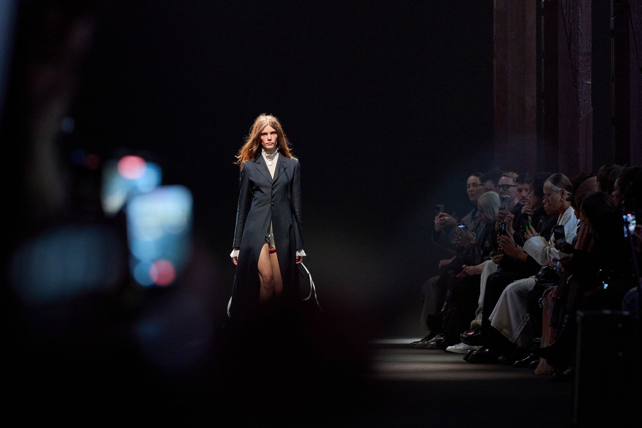 Ann Demeulemeester Spring 2026 Fashion Show Atmosphere