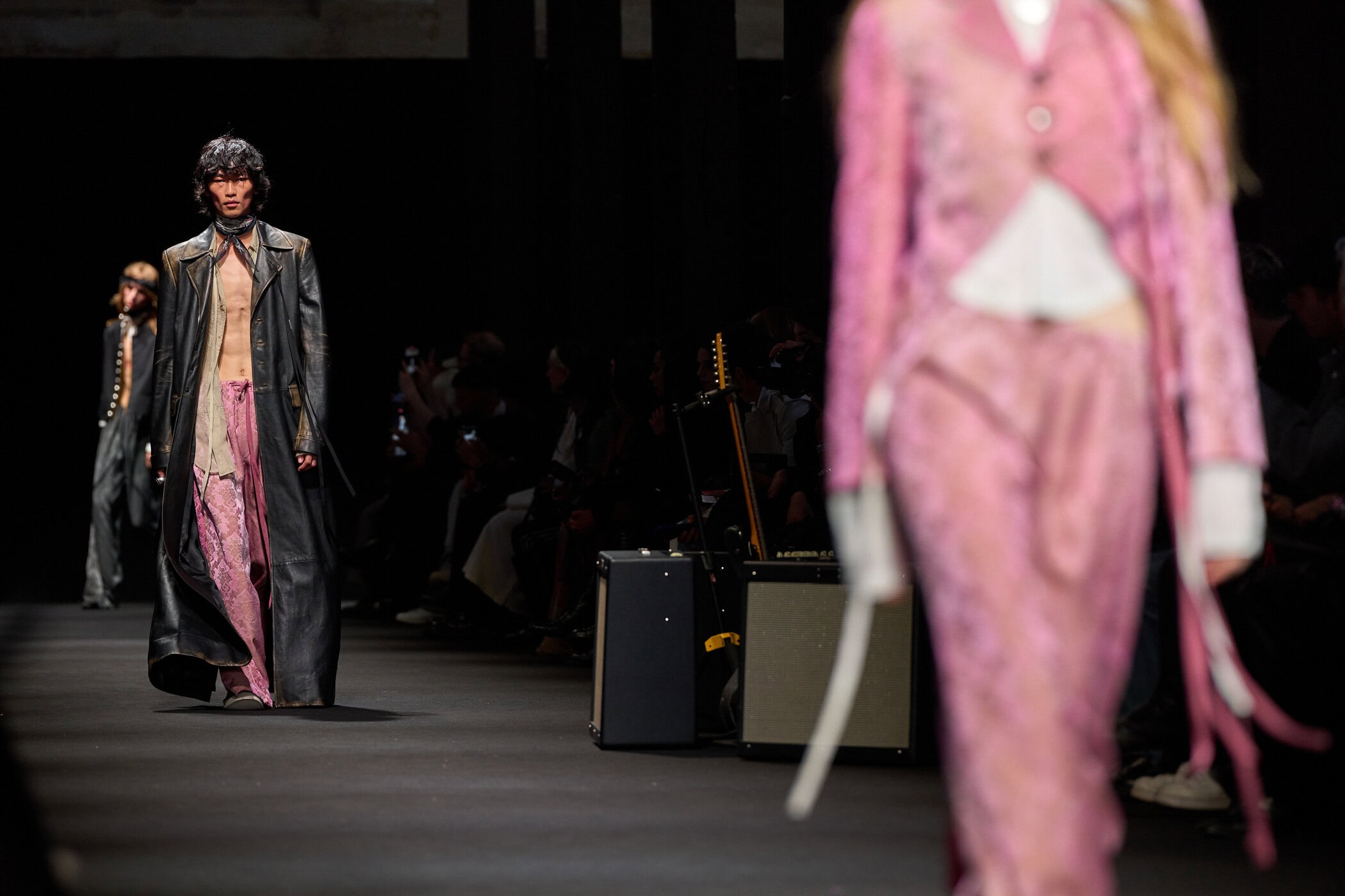 Ann Demeulemeester Spring 2026 Fashion Show Atmosphere