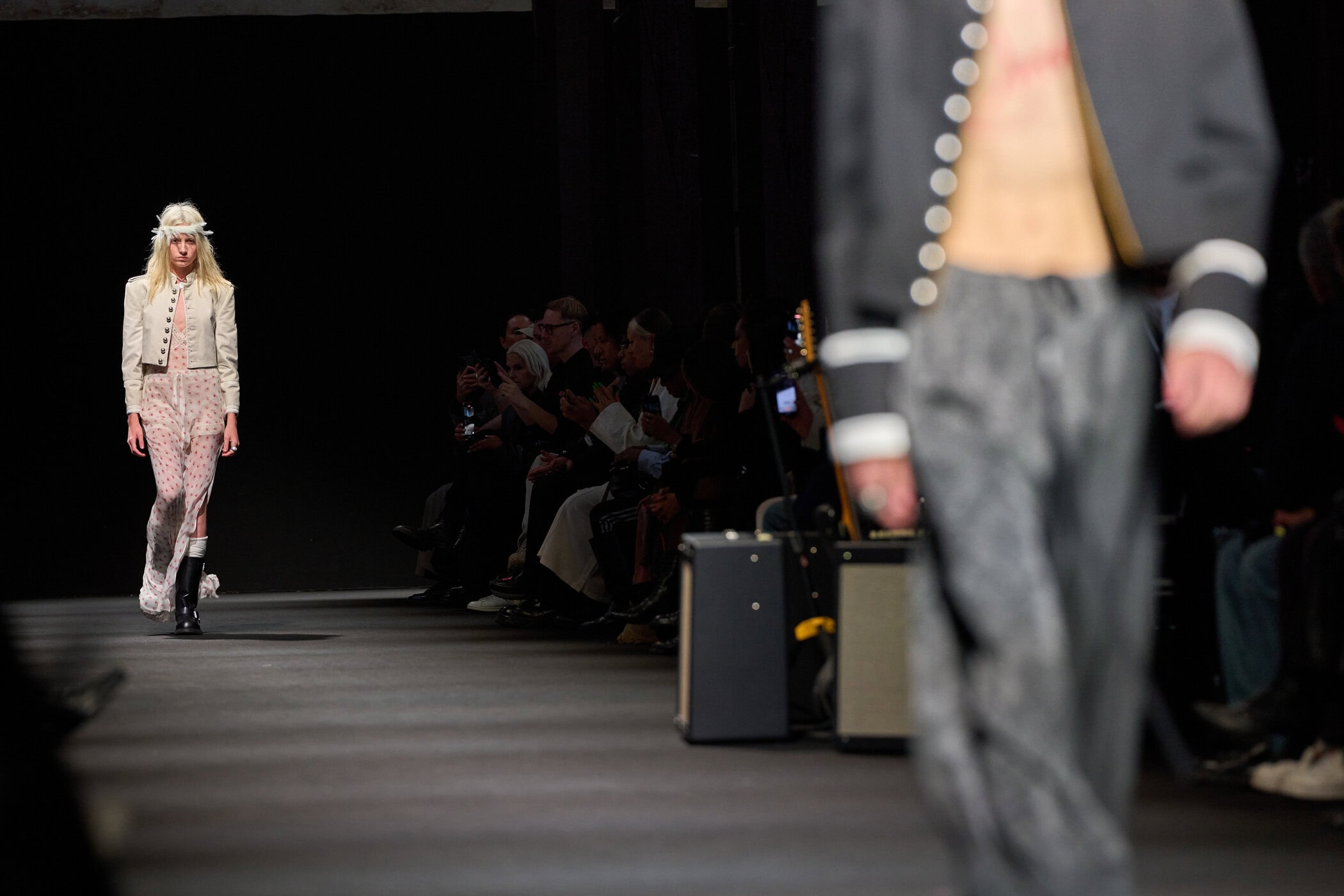 Ann Demeulemeester Spring 2026 Fashion Show Atmosphere
