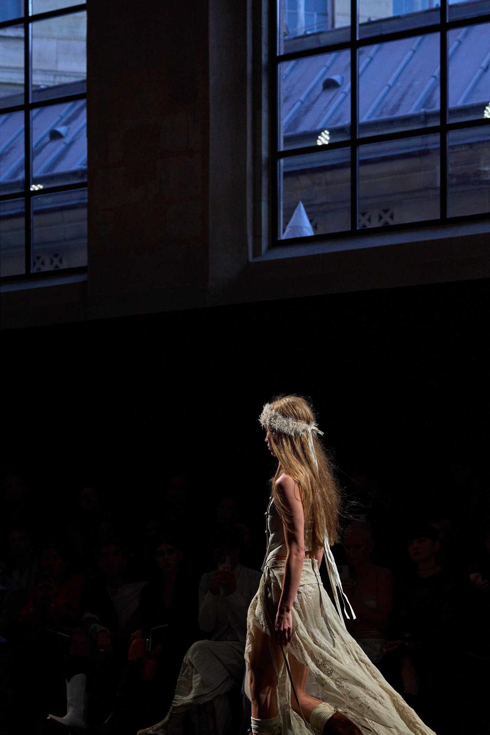 Ann Demeulemeester Spring 2026 Fashion Show Atmosphere