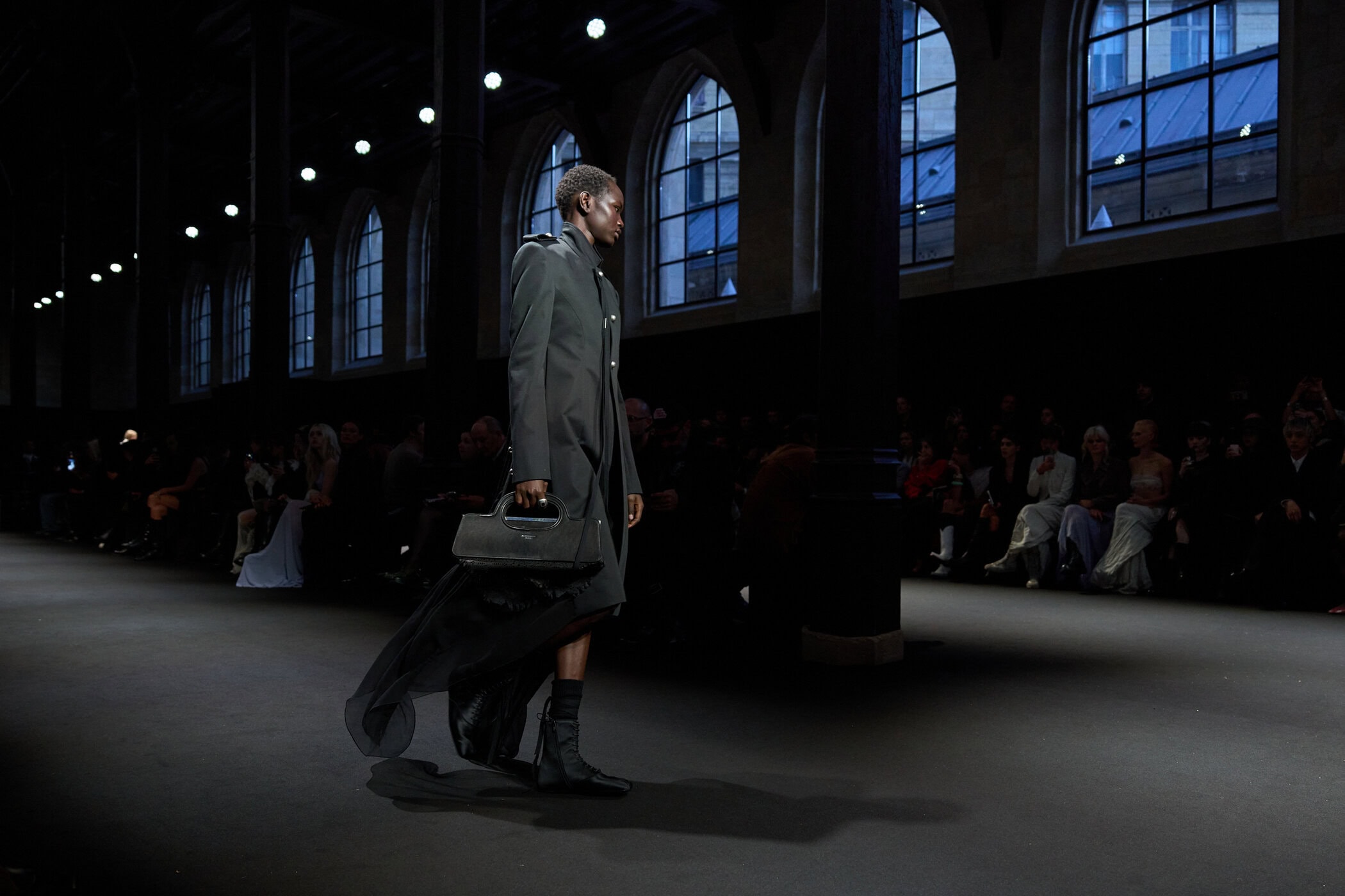 Ann Demeulemeester Spring 2026 Fashion Show Atmosphere