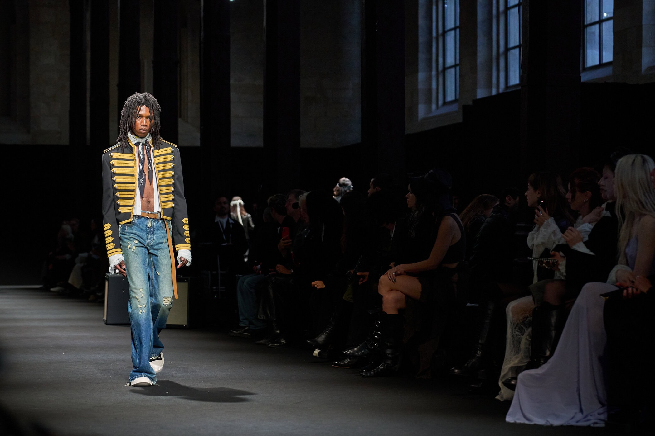 Ann Demeulemeester Spring 2026 Fashion Show Atmosphere