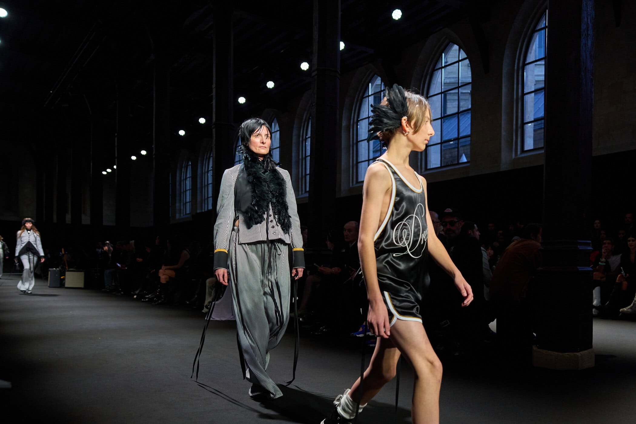 Ann Demeulemeester Spring 2026 Fashion Show Atmosphere