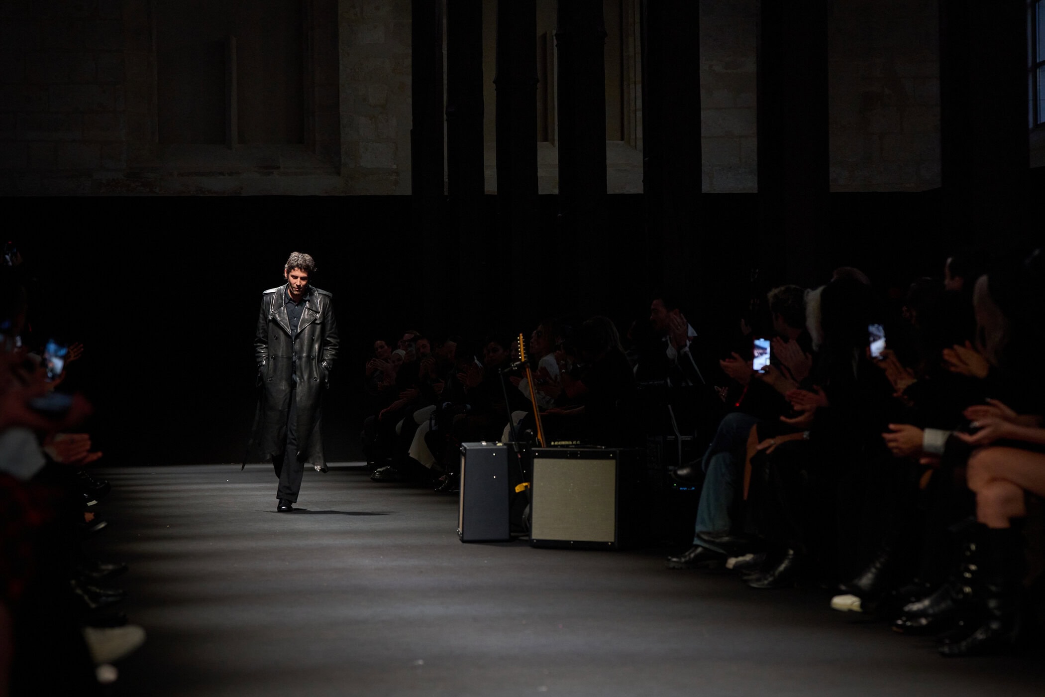 Ann Demeulemeester Spring 2026 Fashion Show Atmosphere