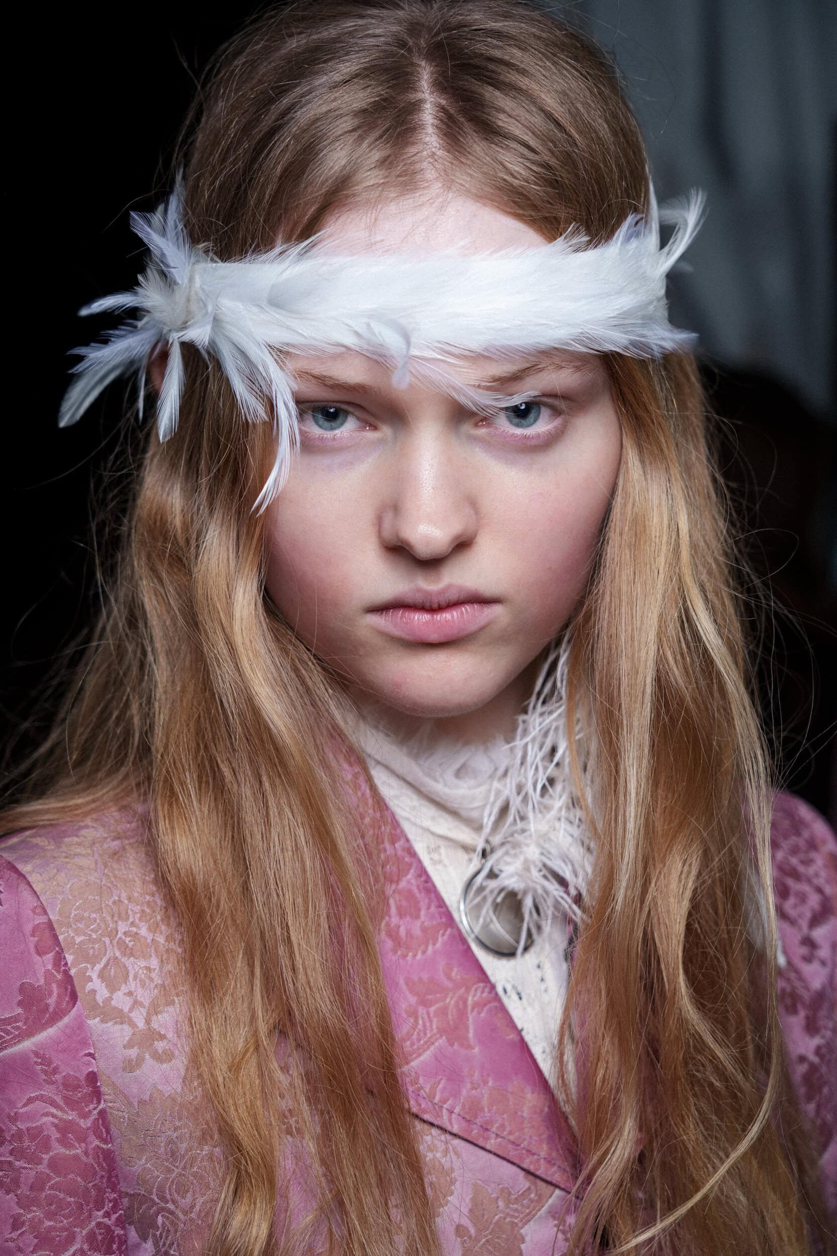 Ann Demeulemeester Spring 2026 Fashion Show Backstage