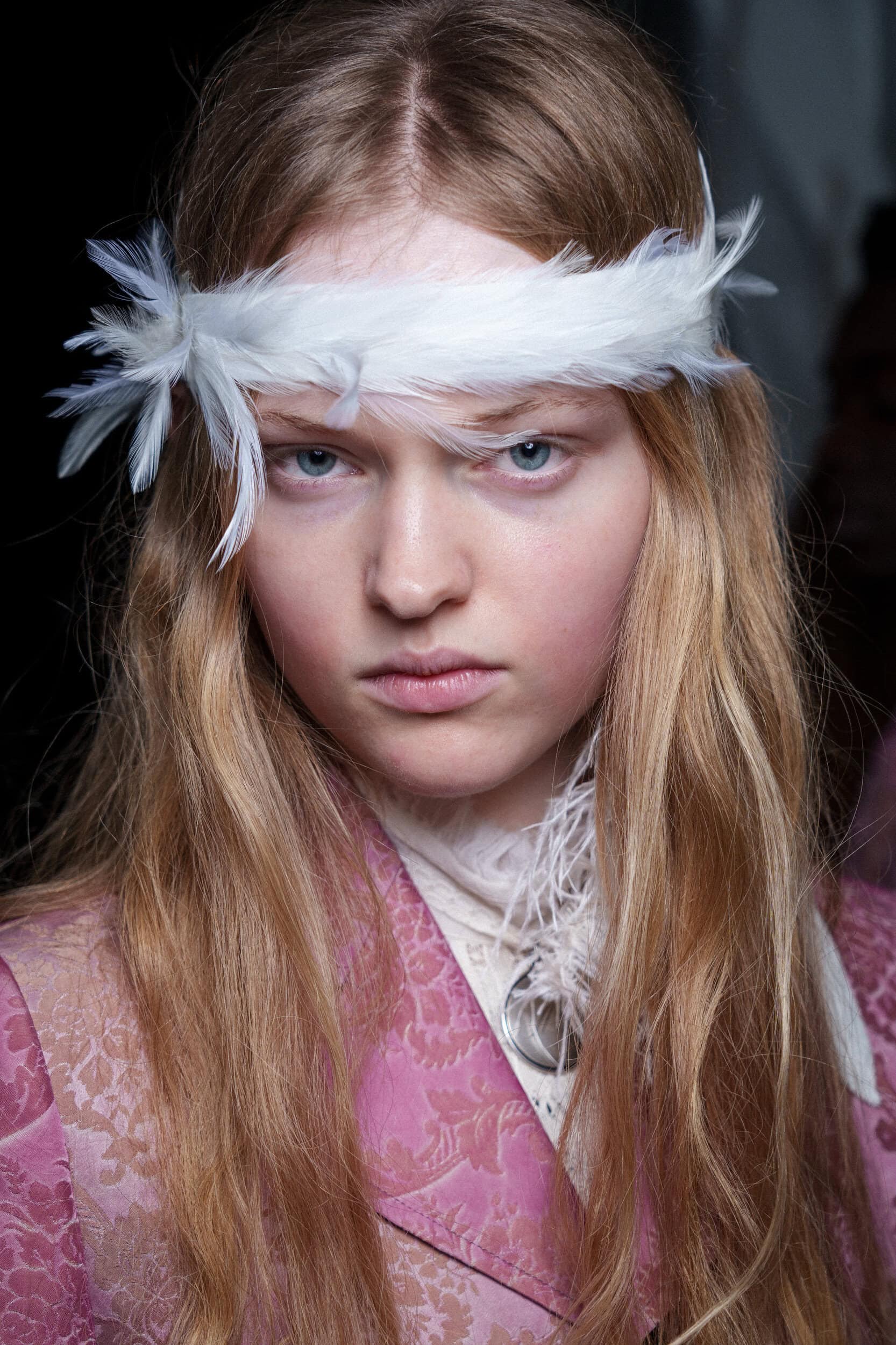 Ann Demeulemeester Spring 2026 Fashion Show Backstage