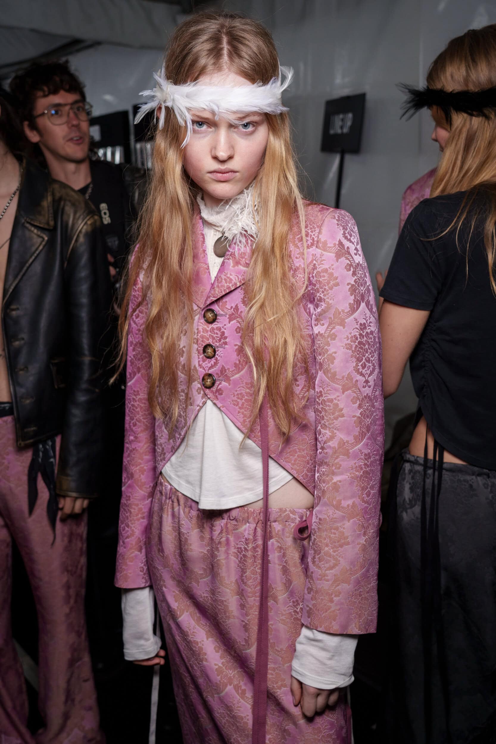 Ann Demeulemeester Spring 2026 Fashion Show Backstage