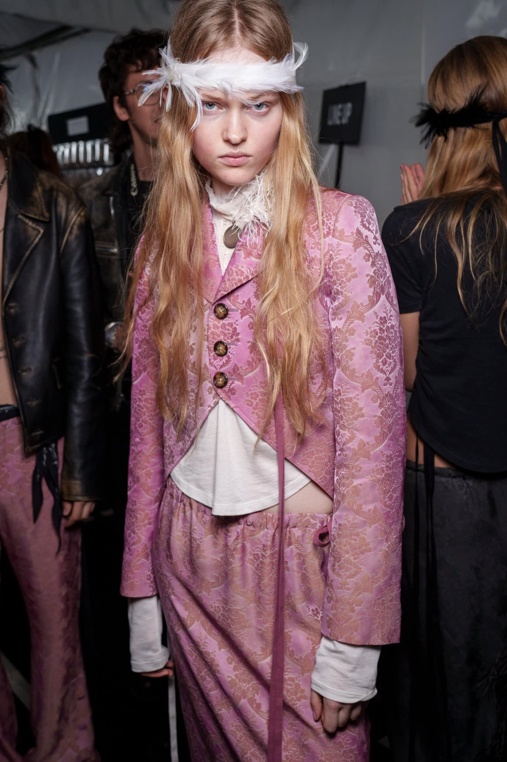 Ann Demeulemeester Spring 2026 Fashion Show Backstage