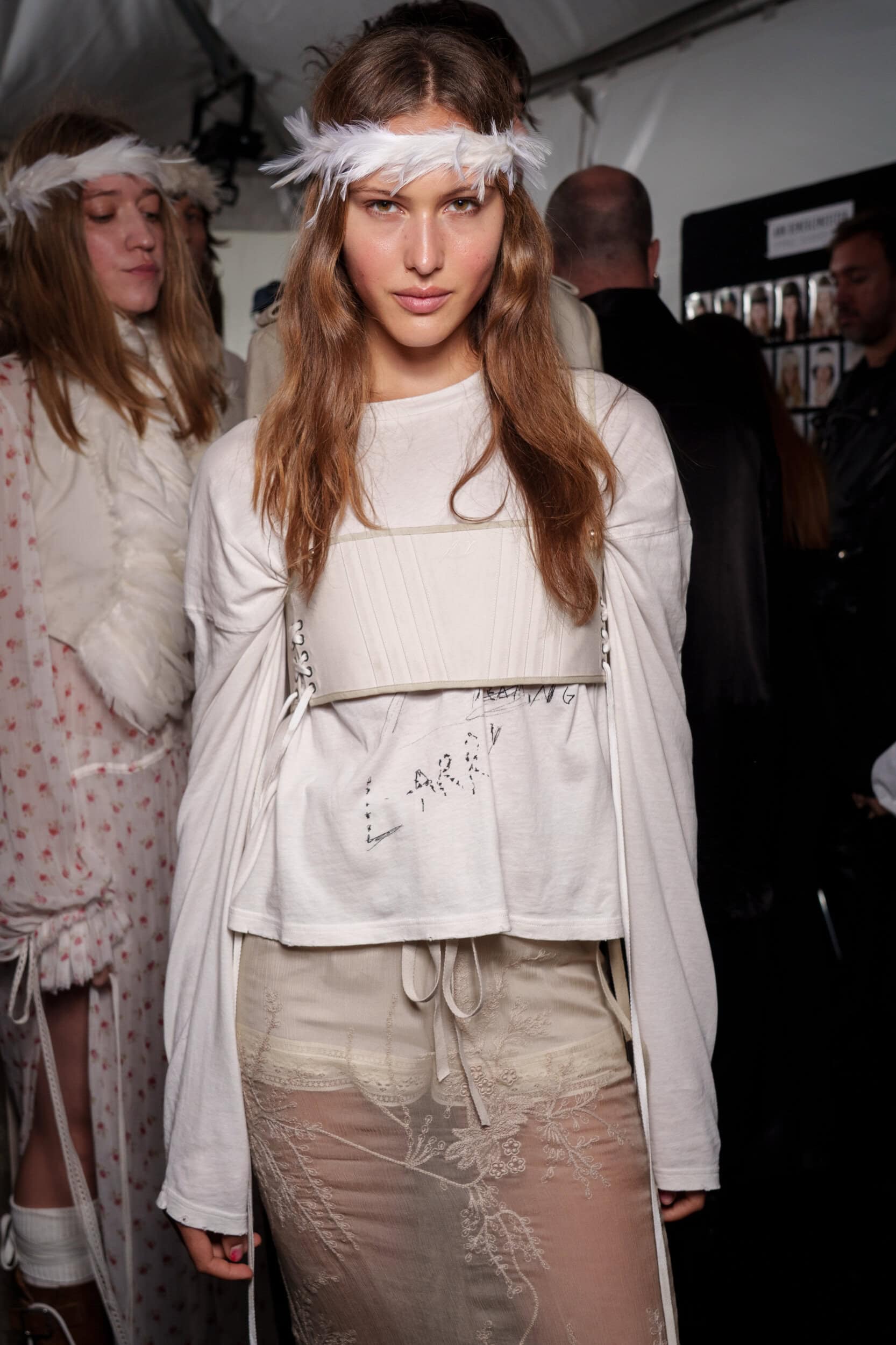 Ann Demeulemeester Spring 2026 Fashion Show Backstage
