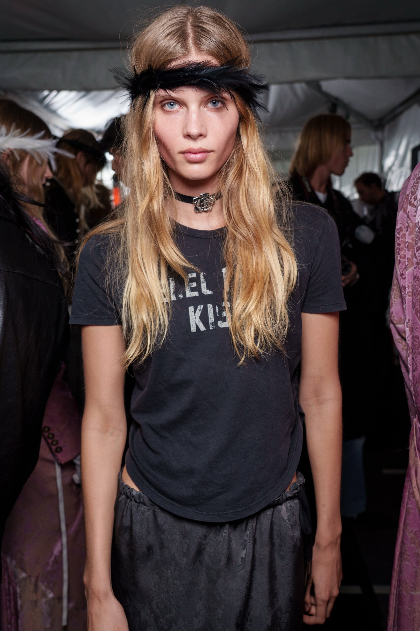 Ann Demeulemeester Spring 2026 Fashion Show Backstage