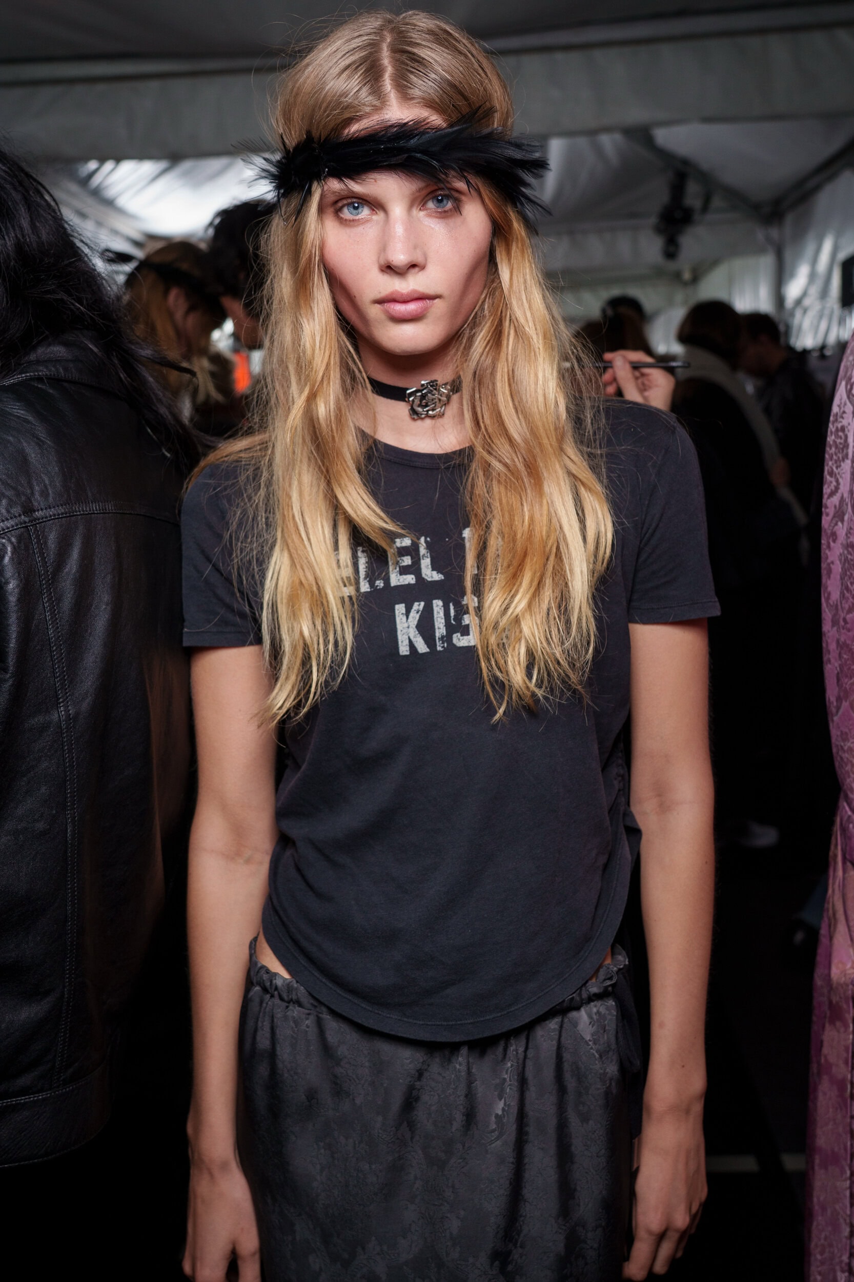 Ann Demeulemeester Spring 2026 Fashion Show Backstage
