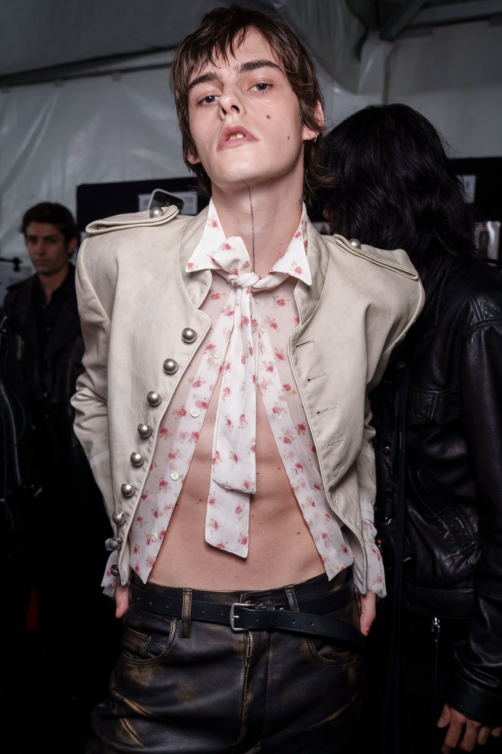 Ann Demeulemeester Spring 2026 Fashion Show Backstage