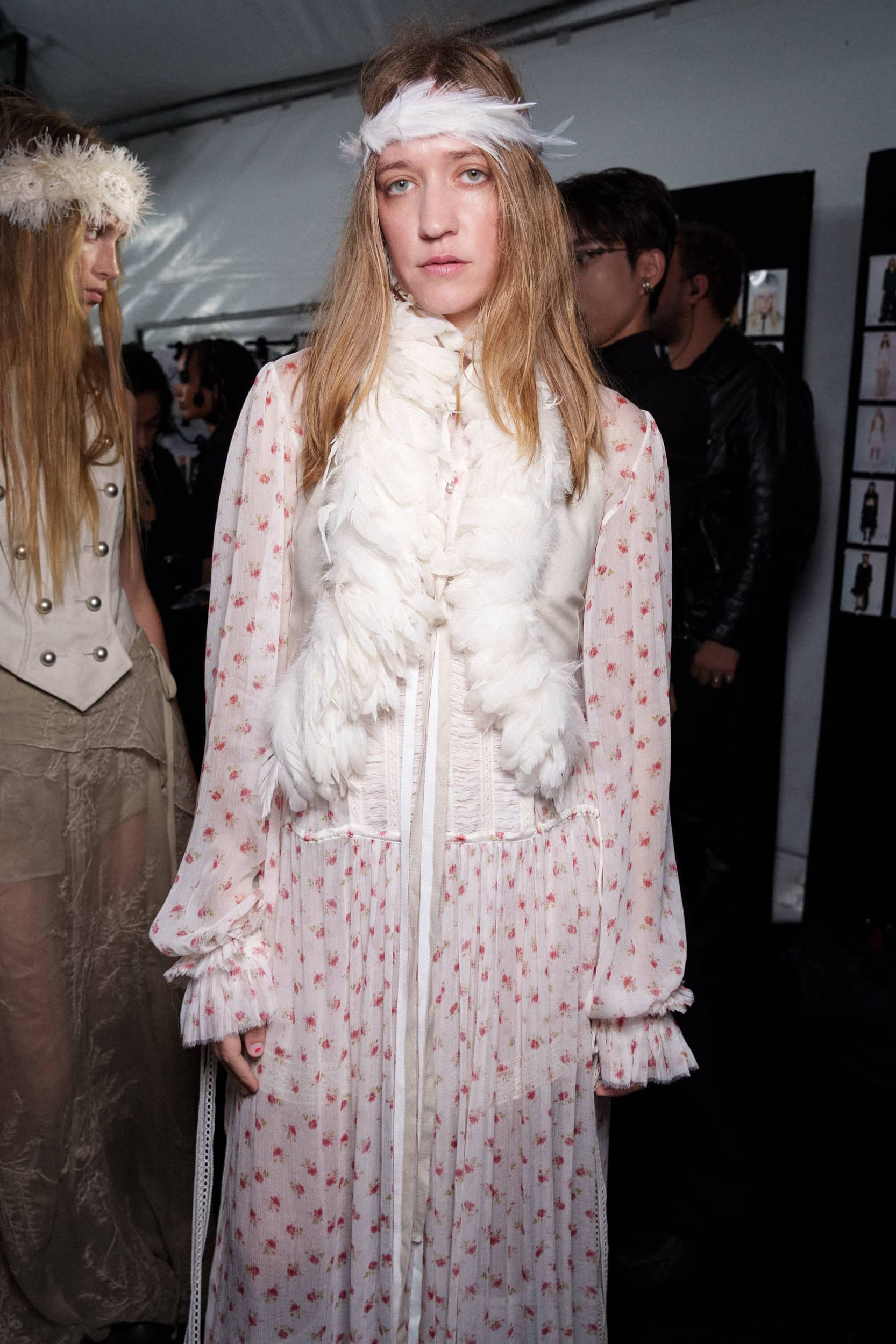 Ann Demeulemeester Spring 2026 Fashion Show Backstage