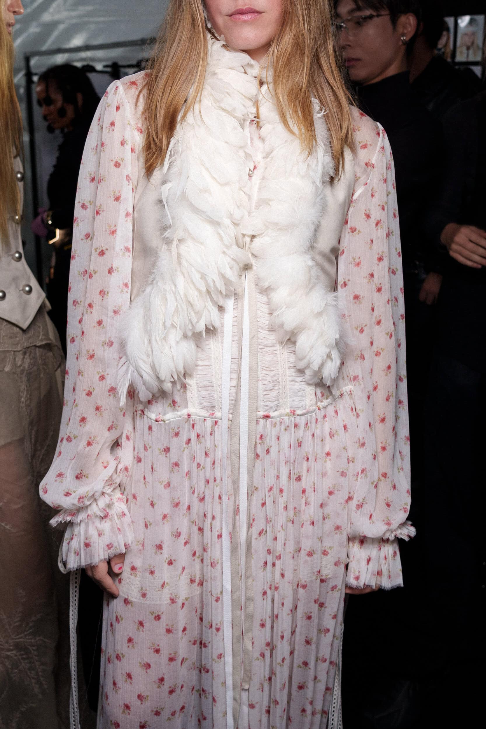 Ann Demeulemeester Spring 2026 Fashion Show Backstage