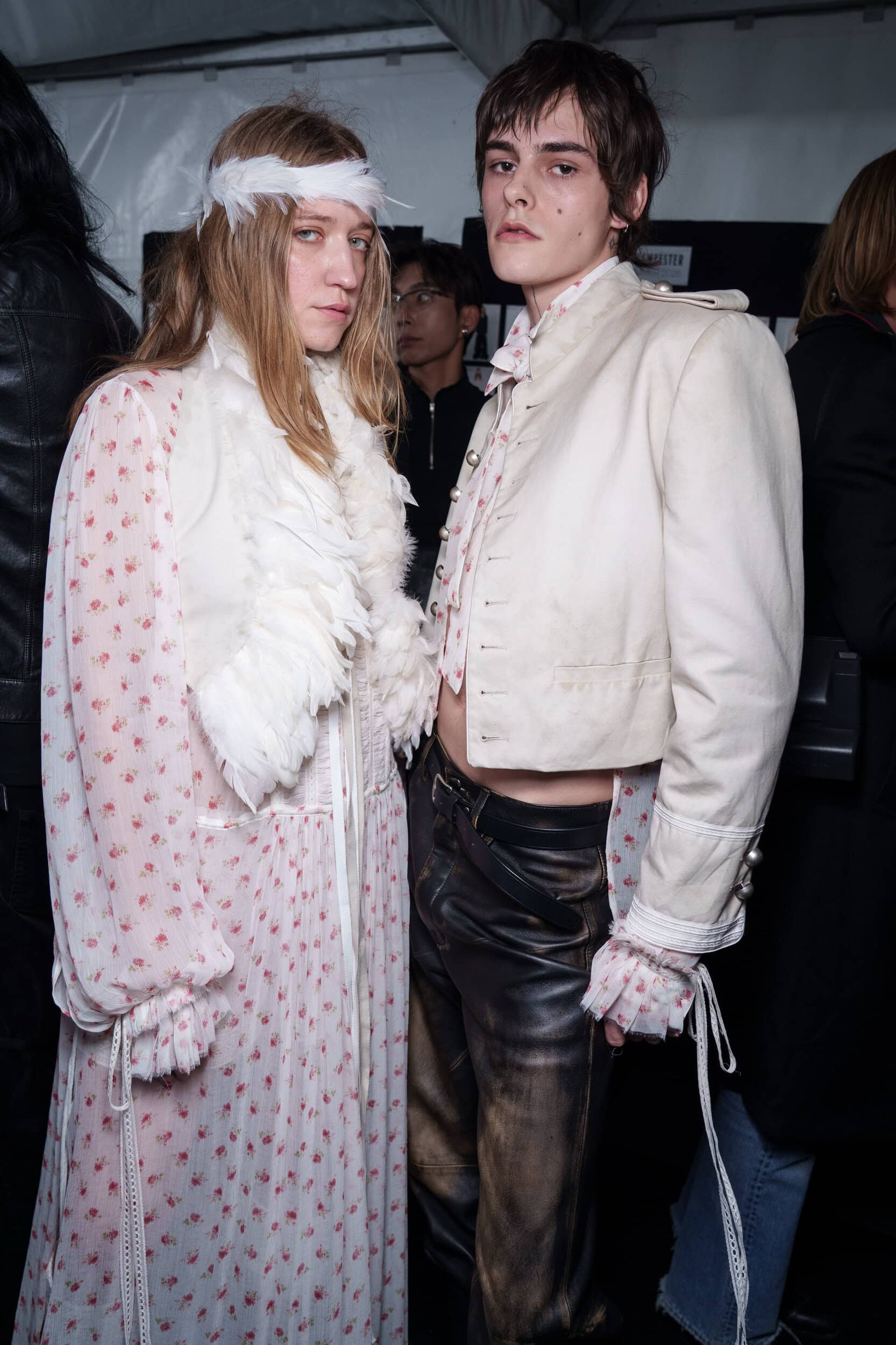 Ann Demeulemeester Spring 2026 Fashion Show Backstage