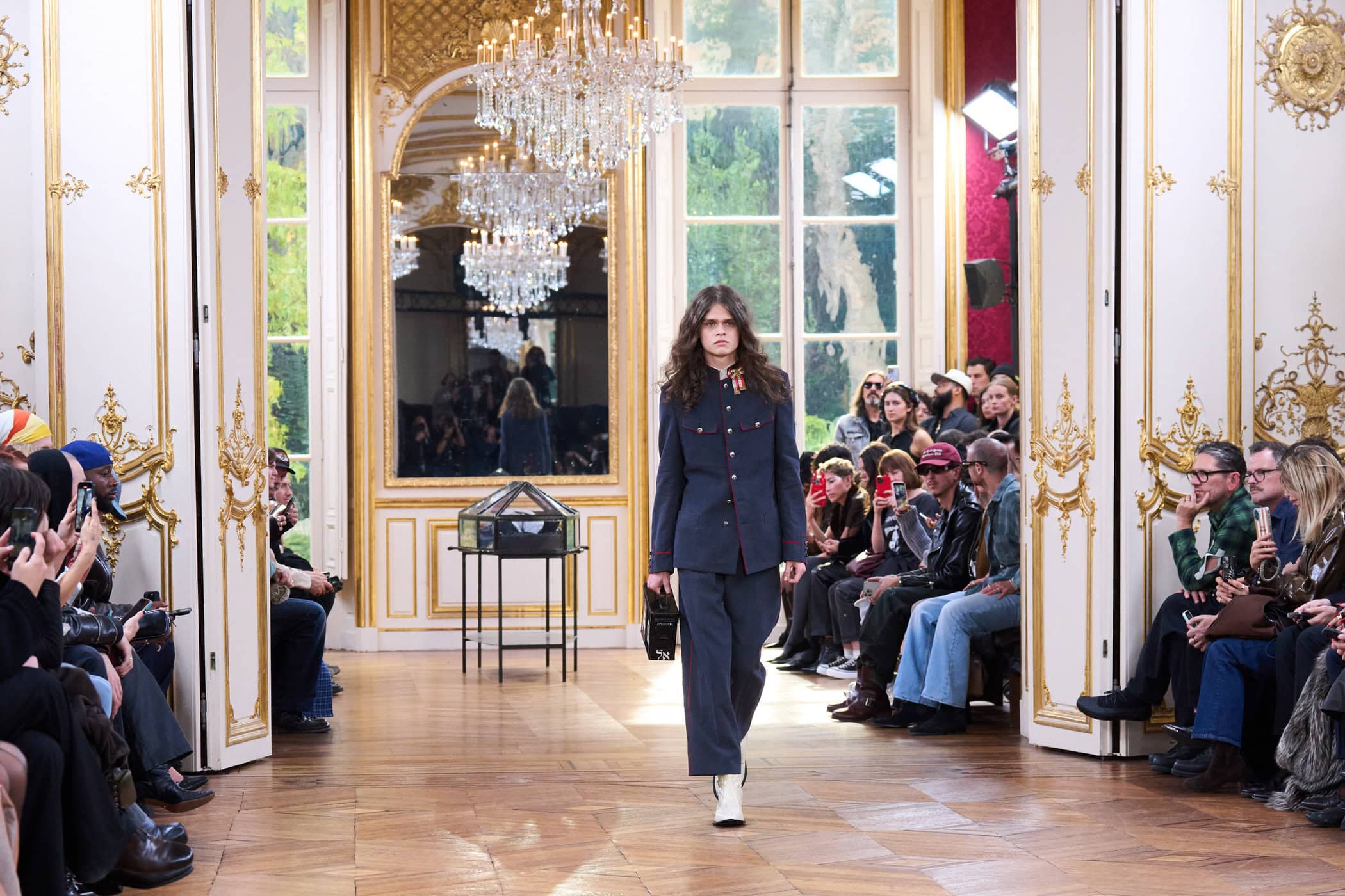 Enfants Riches Deprimes Spring 2026 Fashion Show Atmosphere