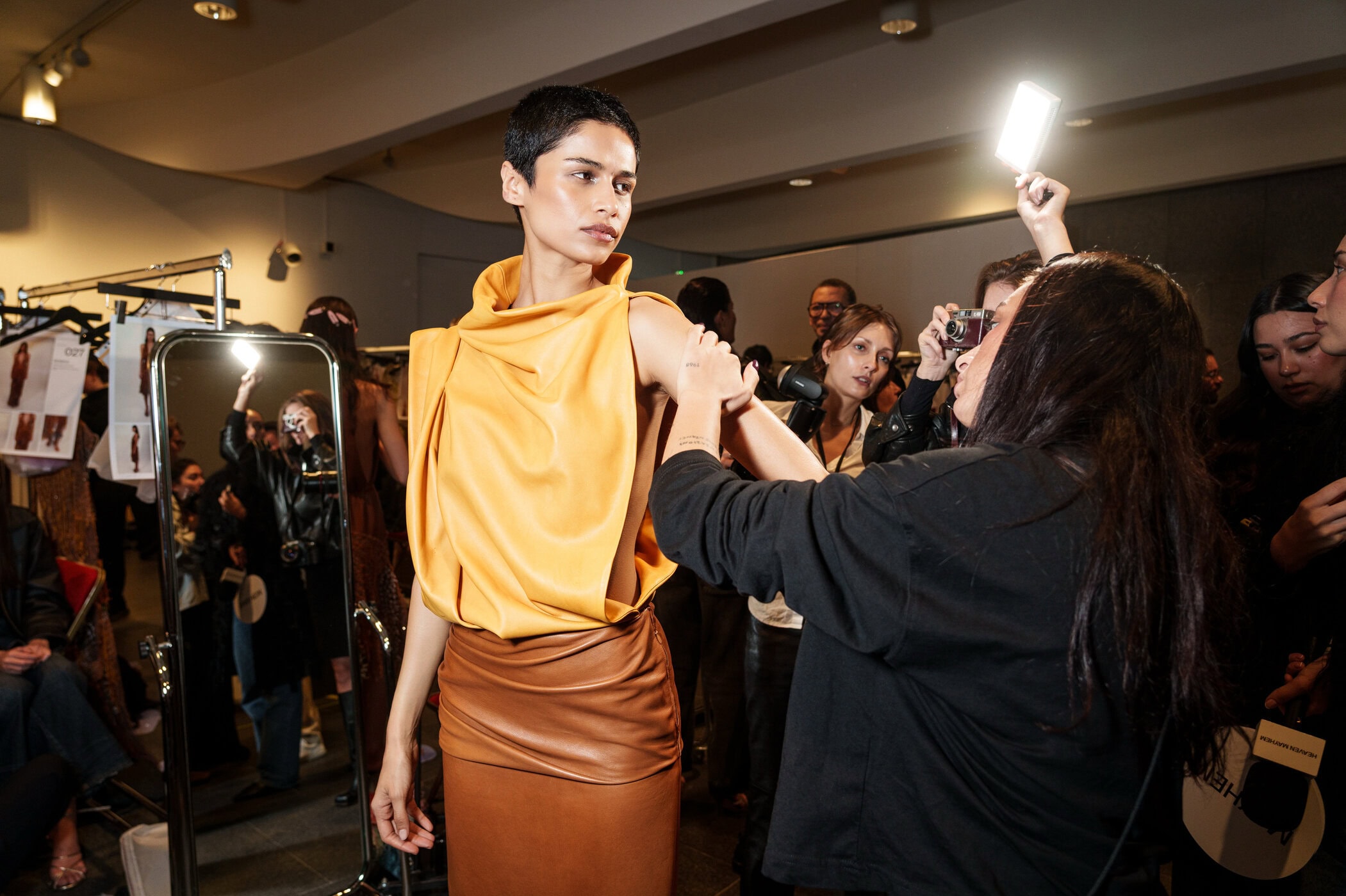 Christopher Esber Spring 2026 Fashion Show Backstage