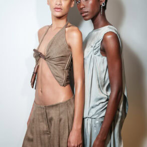 Christopher Esber Spring 2026 Fashion Show Backstage