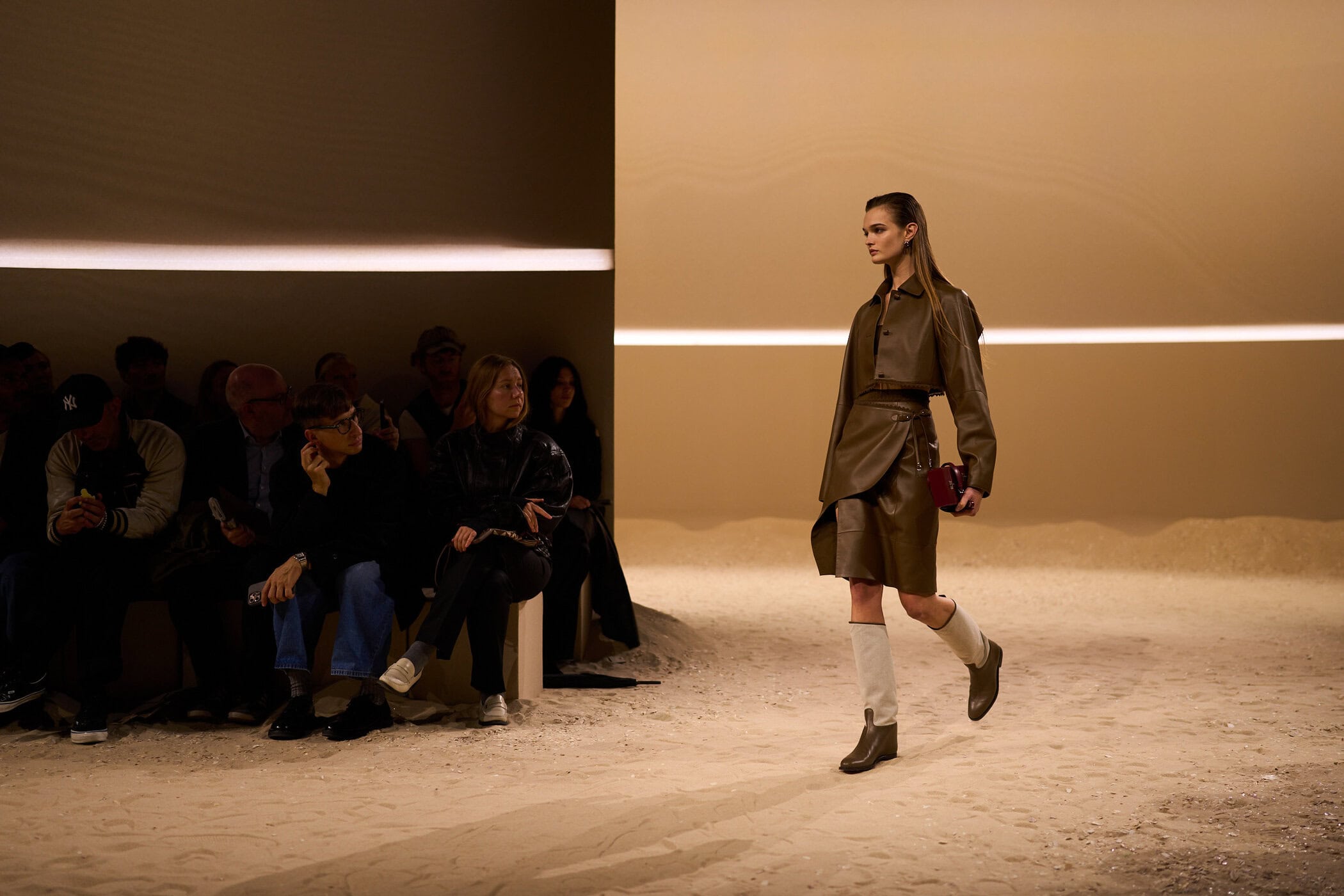 Hermes Spring 2026 Fashion Show Atmosphere