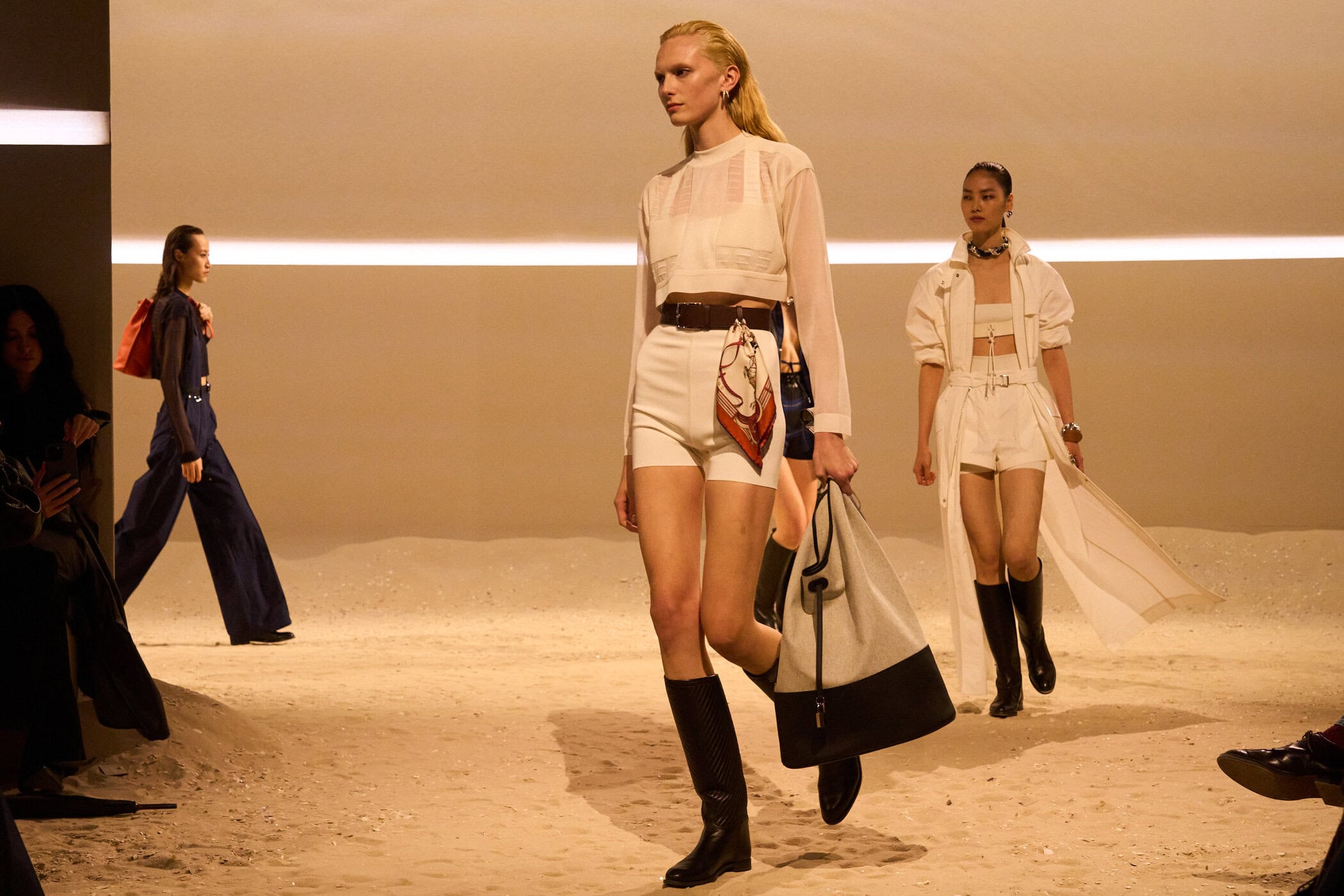 Hermes Spring 2026 Fashion Show Atmosphere