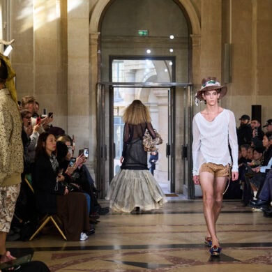 Andreas Kronthaler For Vivienne Westwood Spring 2026 Fashion Show Atmosphere